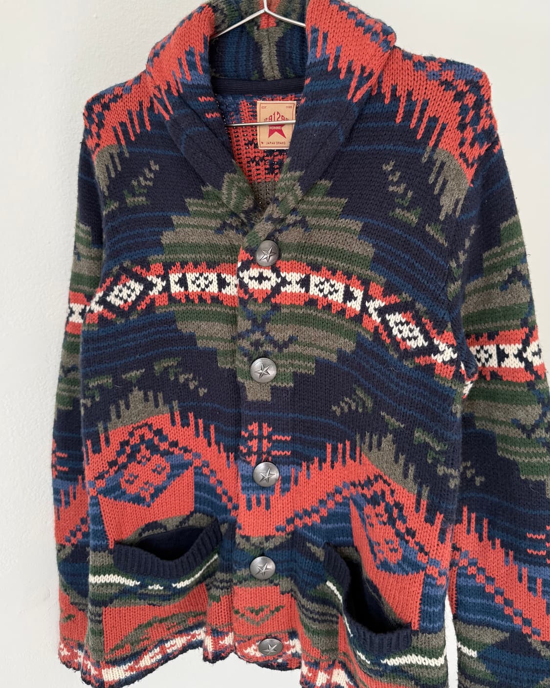 291295 homme 가디건 상품이미지2