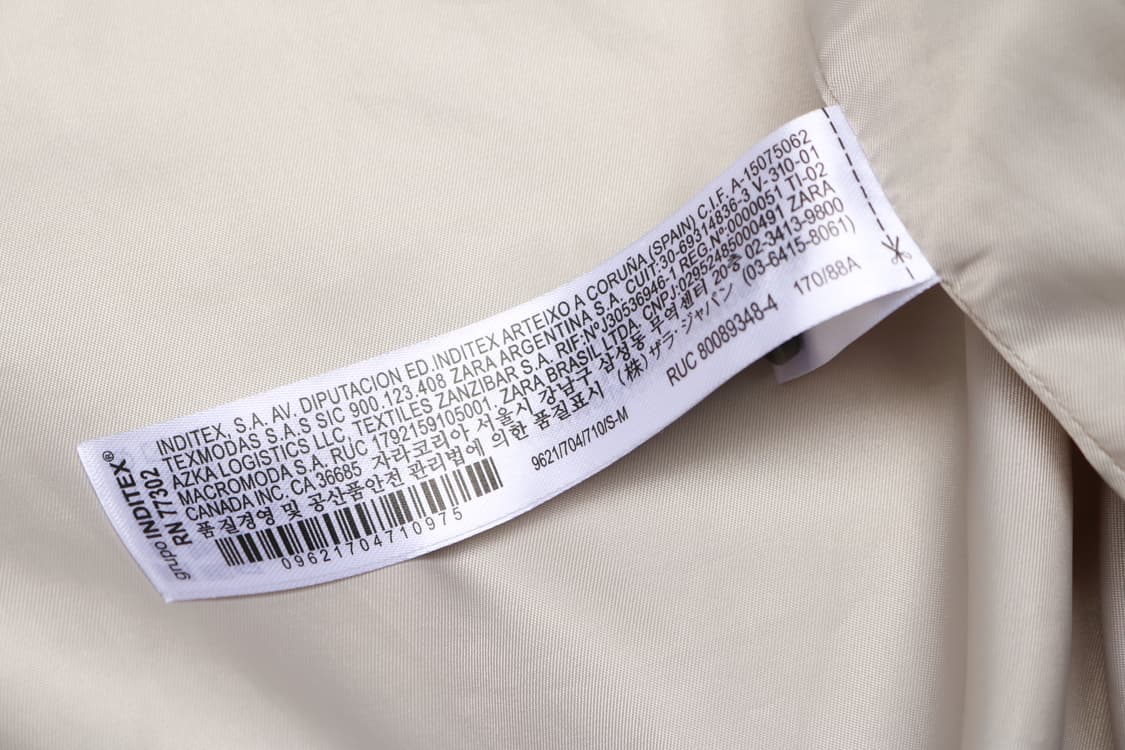 [M] 자라 라펠 라이트 웨이트 자켓 상품이미지6