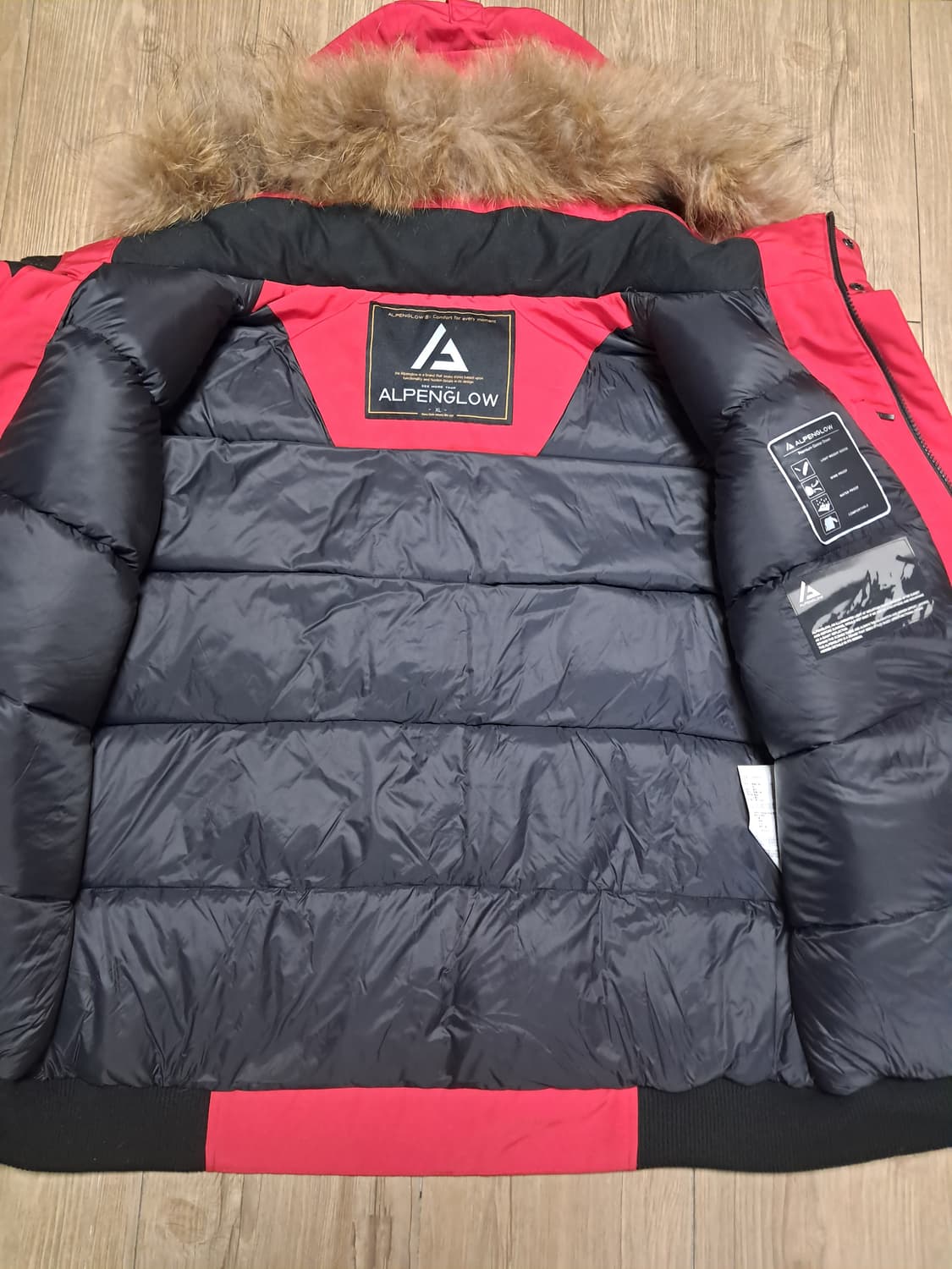 알펜글로우 패딩 남성XL 상품이미지6