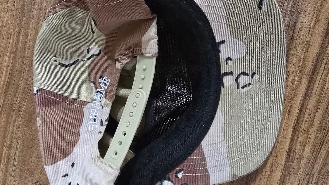 슈프림 푸투라 로고 5패널 캡 20FW슈프림 20FW 푸투라 로고 볼캡입 상품이미지3