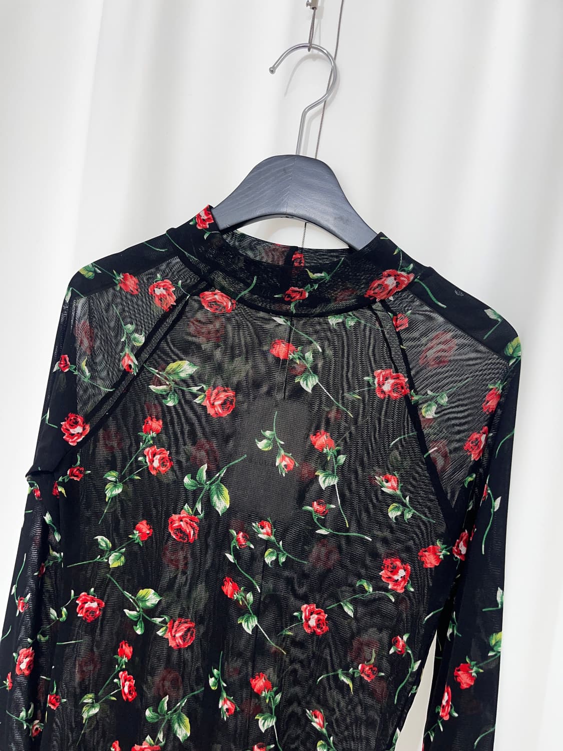 vintage see through top 상품이미지2