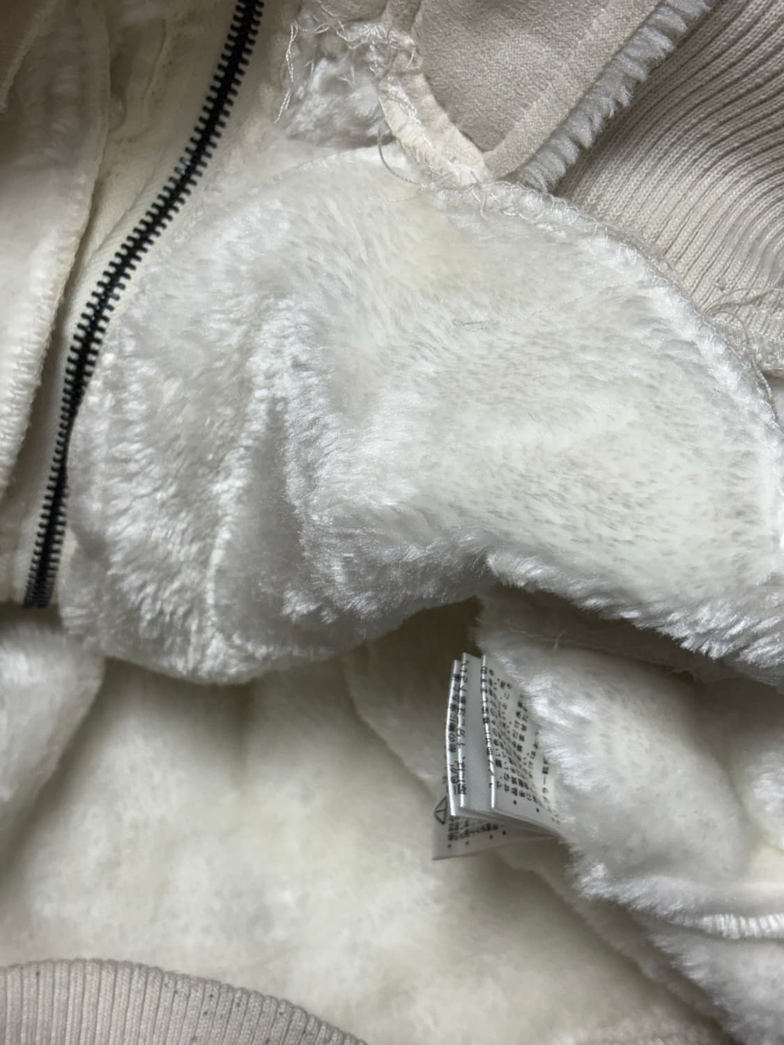 In the attic 후드 무스탕 아이보리 상품이미지8