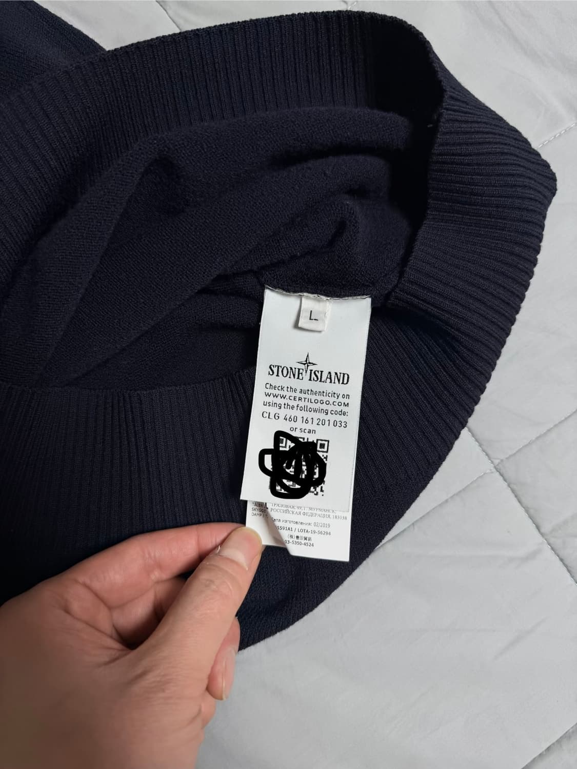 스톤아일랜드 니트 L 상품이미지3