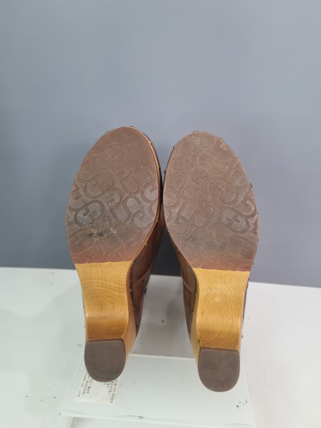 어그 250 브라운 레더 부츠 상품이미지7