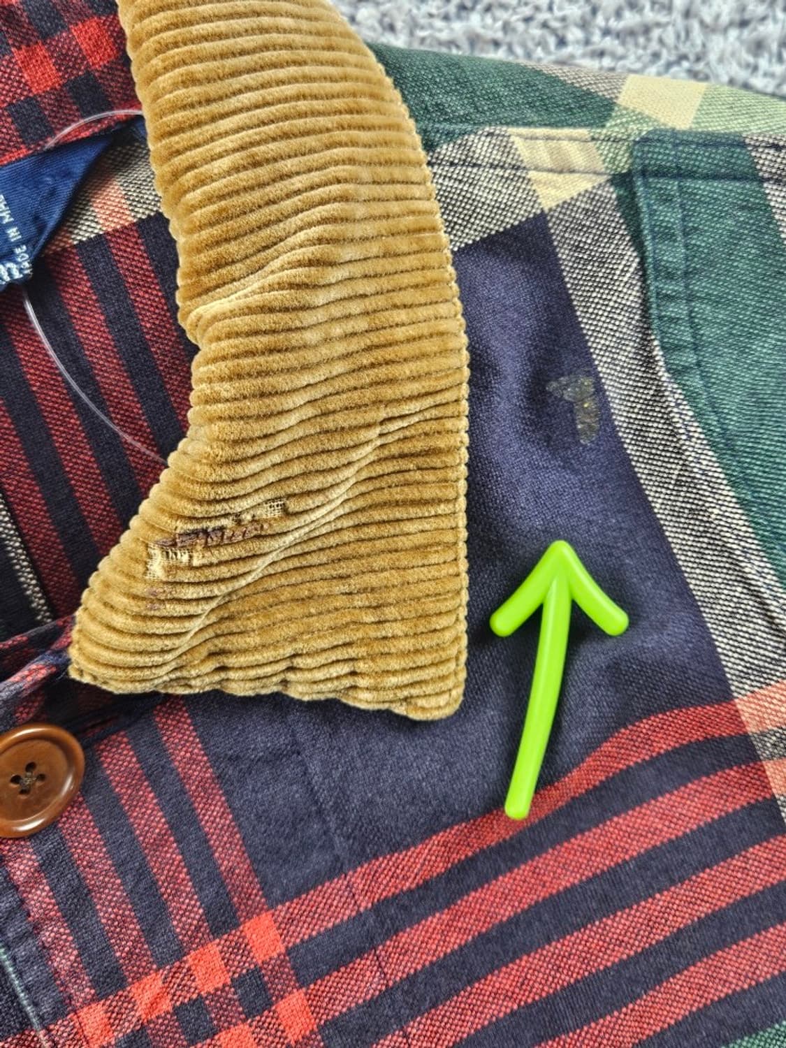 90's 폴로랄프로렌 체크 모호크 헌팅 자켓 ( M ) / 11070 상품이미지7