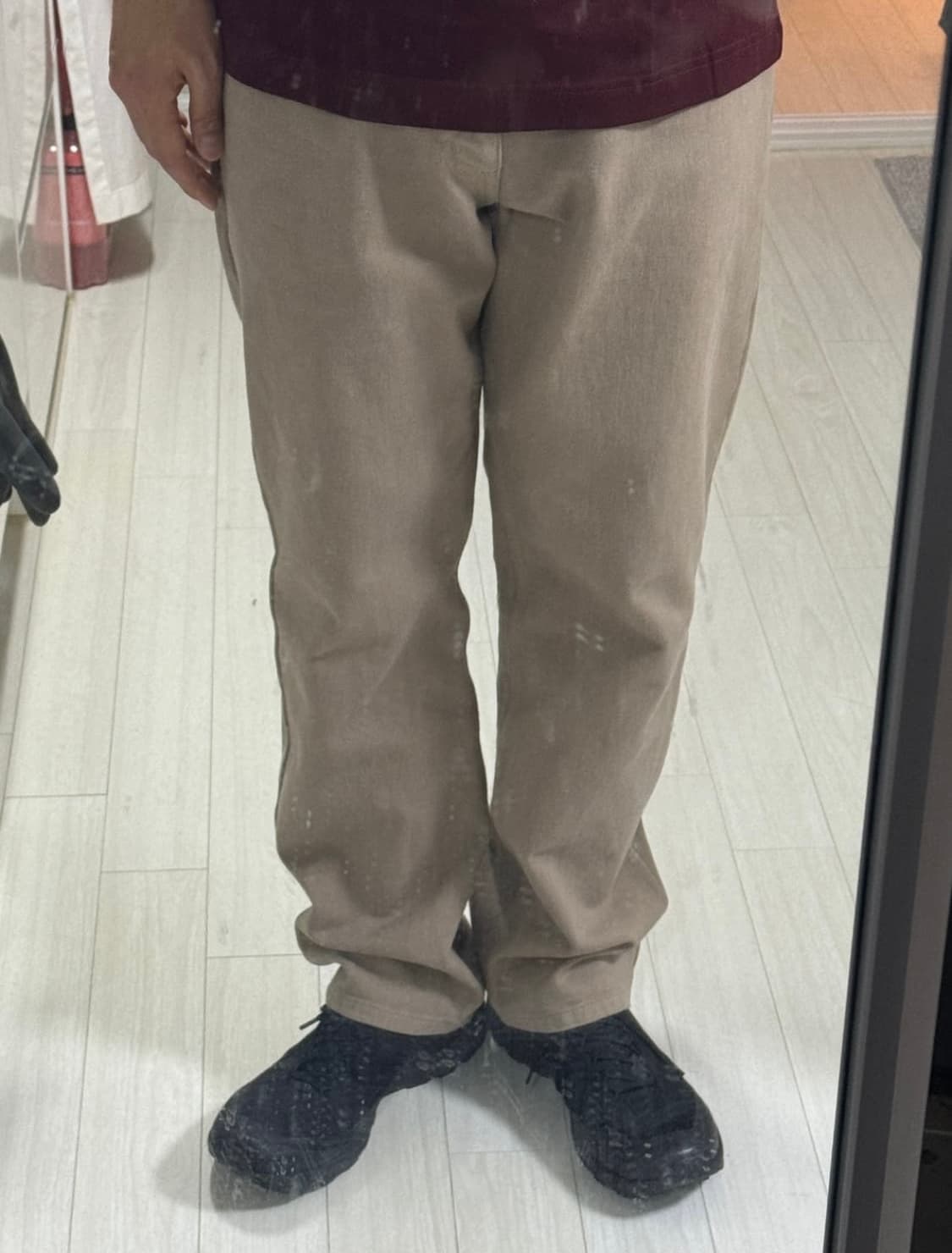 UNUSED 언유즈드 데님 팬츠 BEIGE 상품이미지3