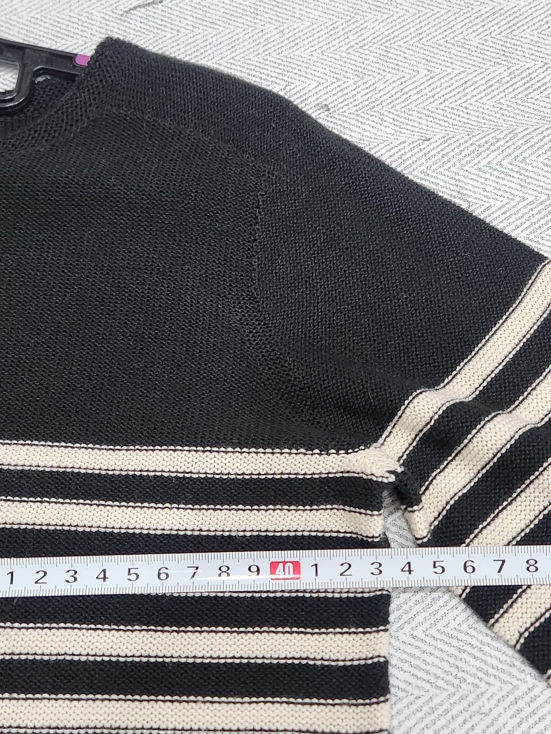 [S] 유니클로 이네스 콜라보 스트라이프 니트 여성 S사이즈 상품이미지6