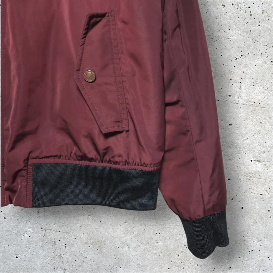 자라 MA-1 항공점퍼 버건디 (105/XL) 상품이미지4