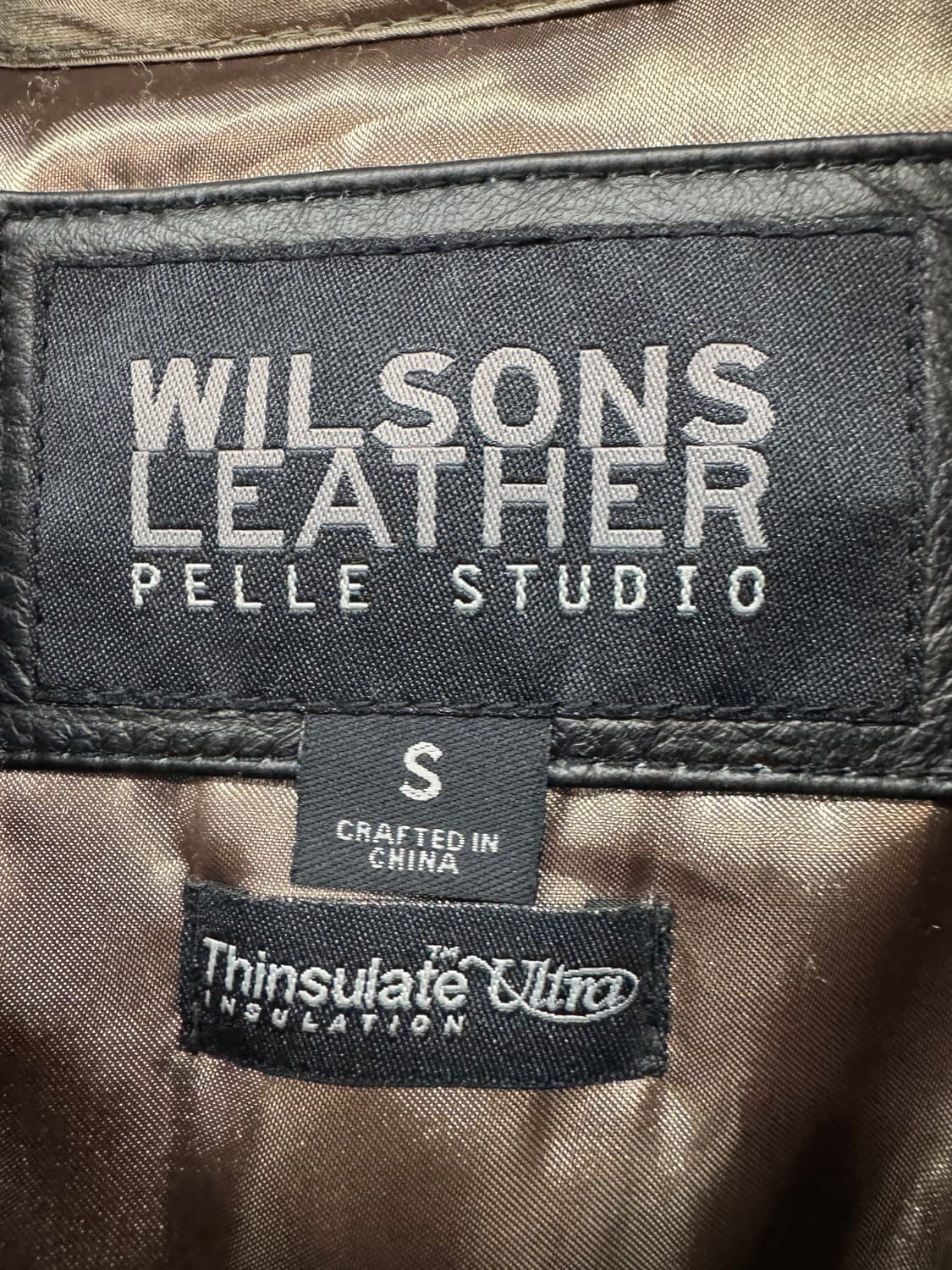 윌슨 리얼레더 내피분리 자켓 S(M~L) 상품이미지6