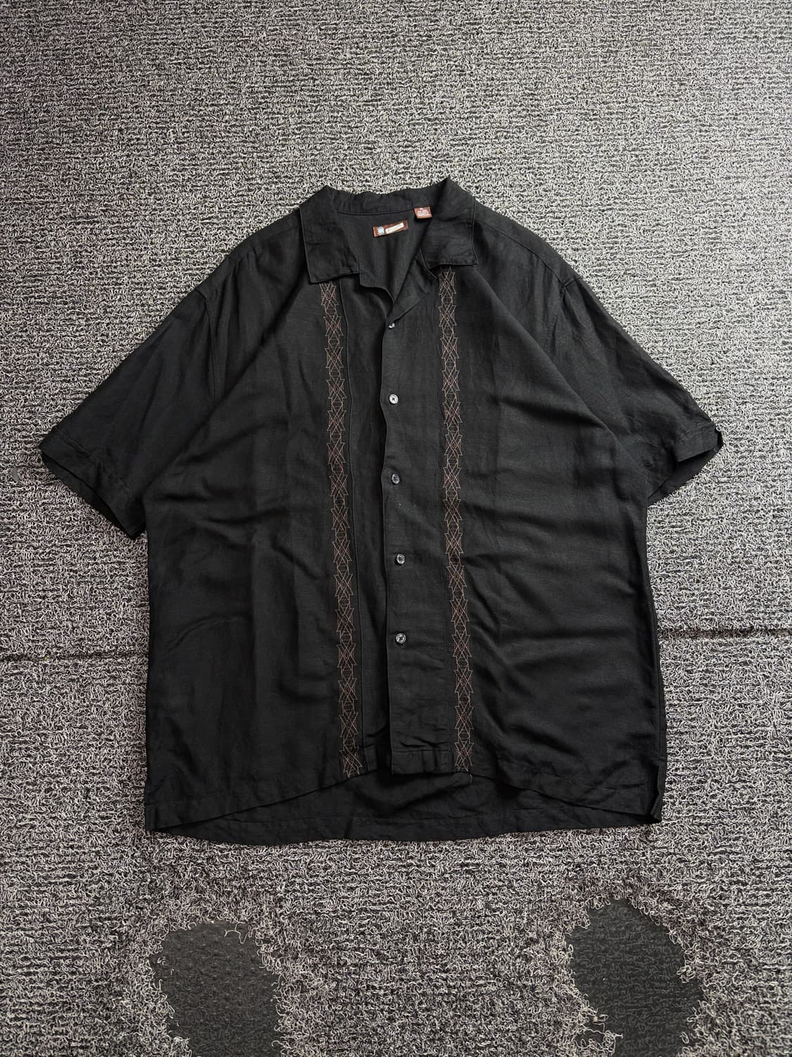 아카이브 빈티지 구아야베라 린넨 반팔 셔츠 3712 상품이미지2