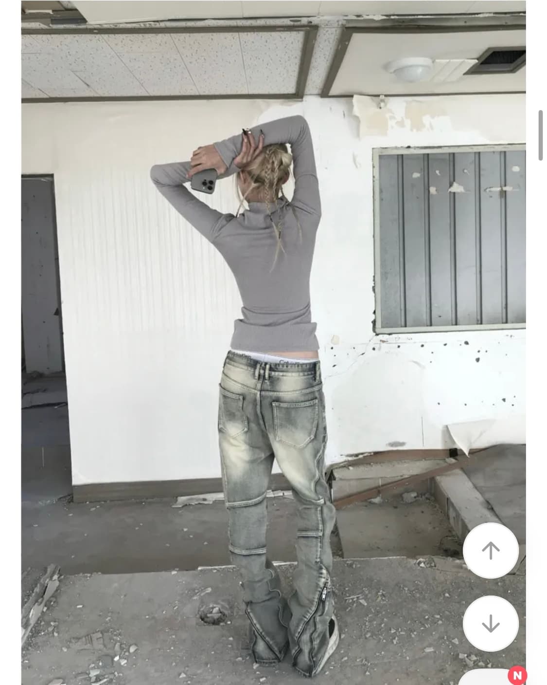 쿄이 카고팬츠 GRIND ZIP CARGO PT(BLUE) 상품이미지3