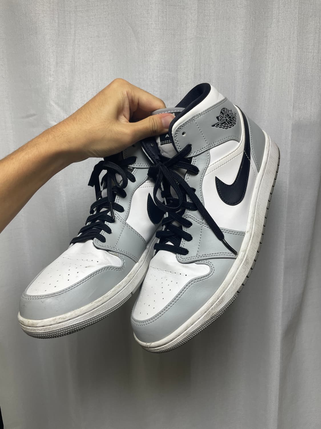 조던 1 미드 라이트 스모크 그레이 290 상품이미지1