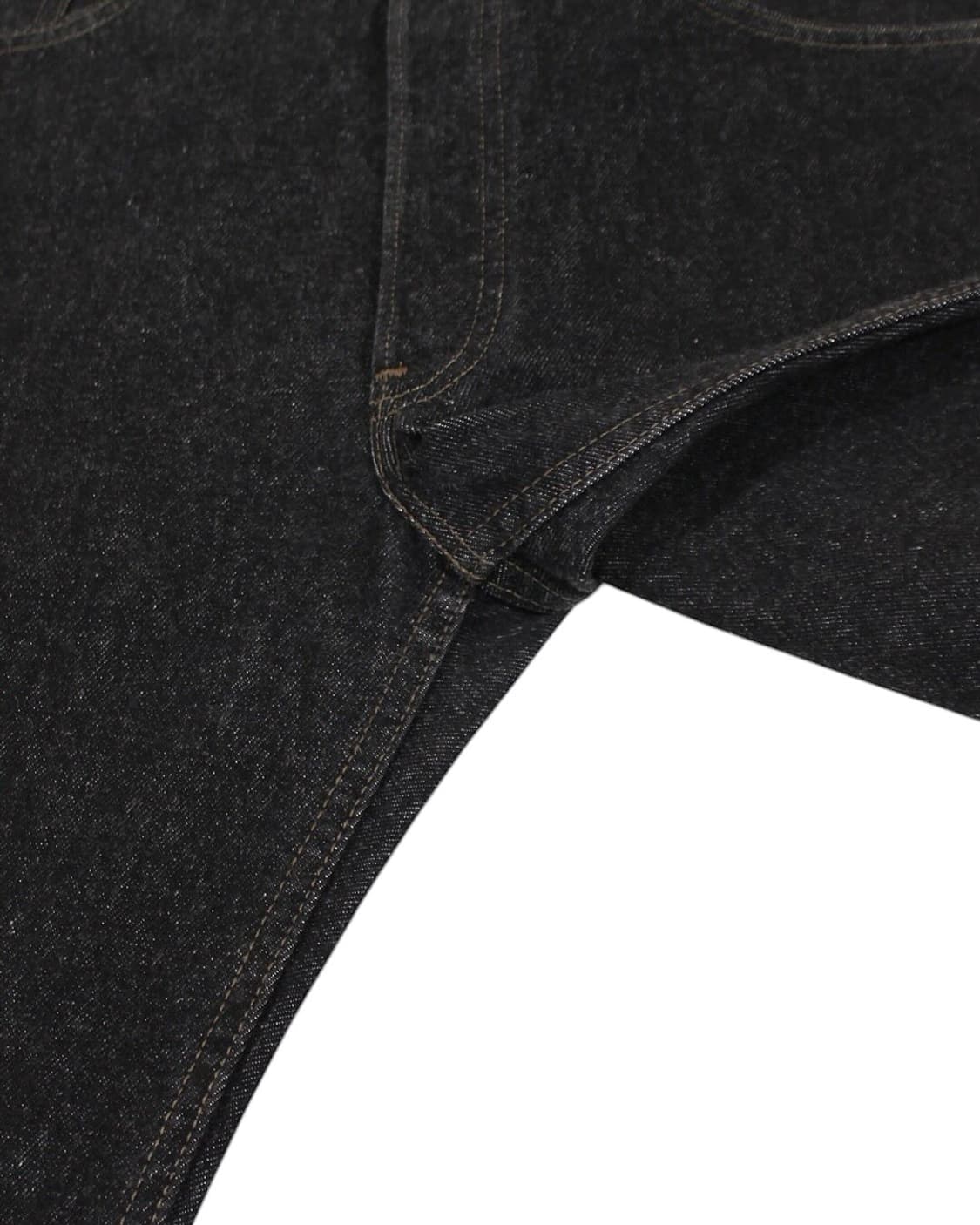 1995 USA 리바이스 501-0658 선염색 블랙 데님 팬츠 빈티지 상품이미지8
