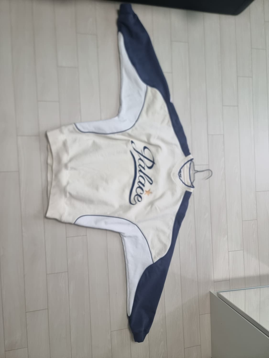 팔라스 스타 스크립트 크루넥 소프트 화이트 L 상품이미지4