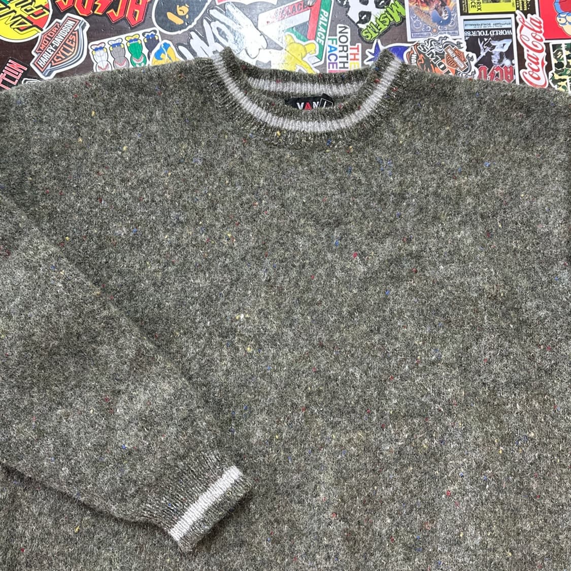 Van jac 반 자켓 울 니트 스웨터 L 상품이미지3