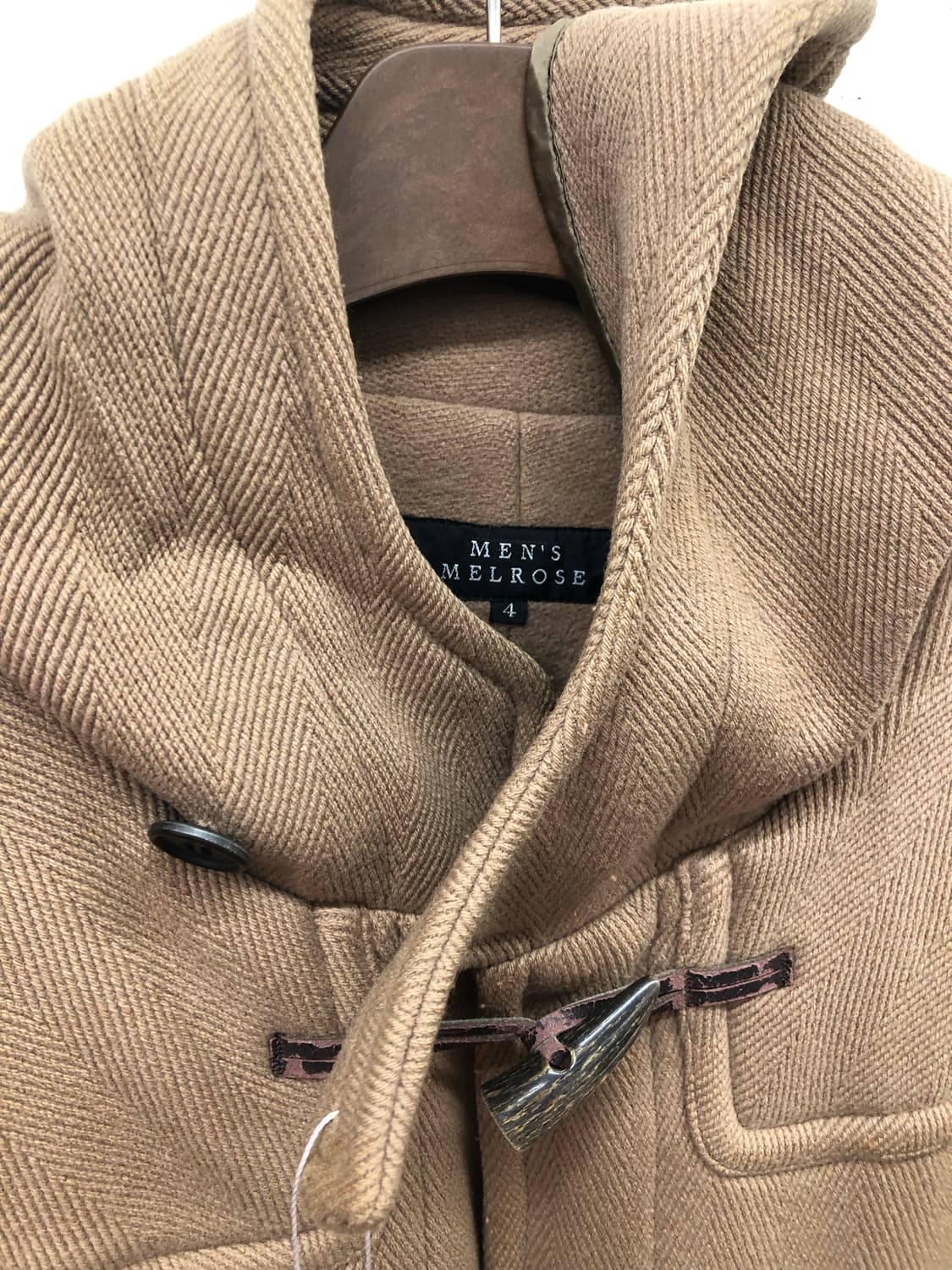 해링본 더플 코트 상품이미지3