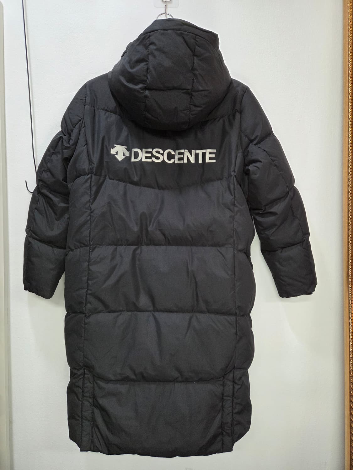 데상트 구스다운 롱패딩 키즈150 쥬니어 상품이미지6