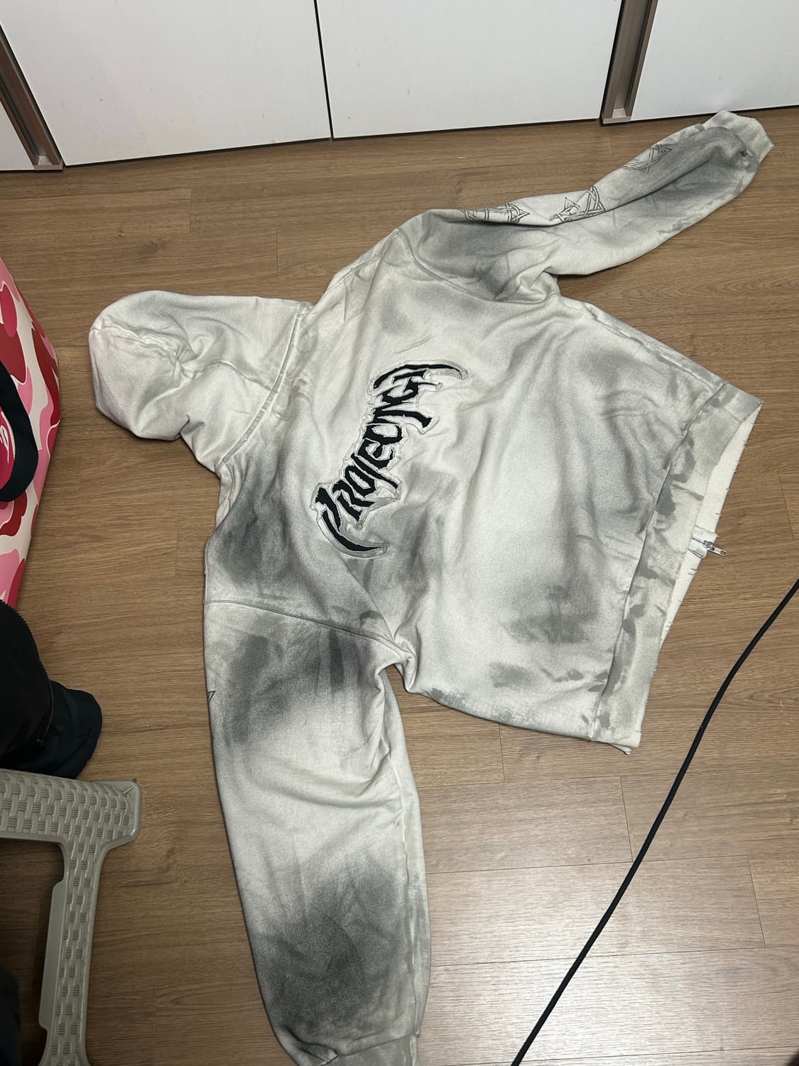 PROJECT G/R 후드 집업 그레이 코르소꼬모 상품이미지3