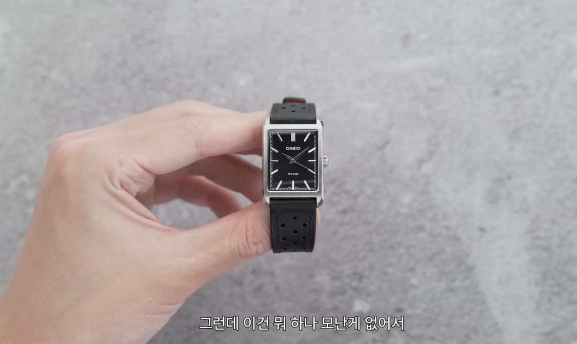 카시오 MTP-B215D 블랙 상품이미지1
