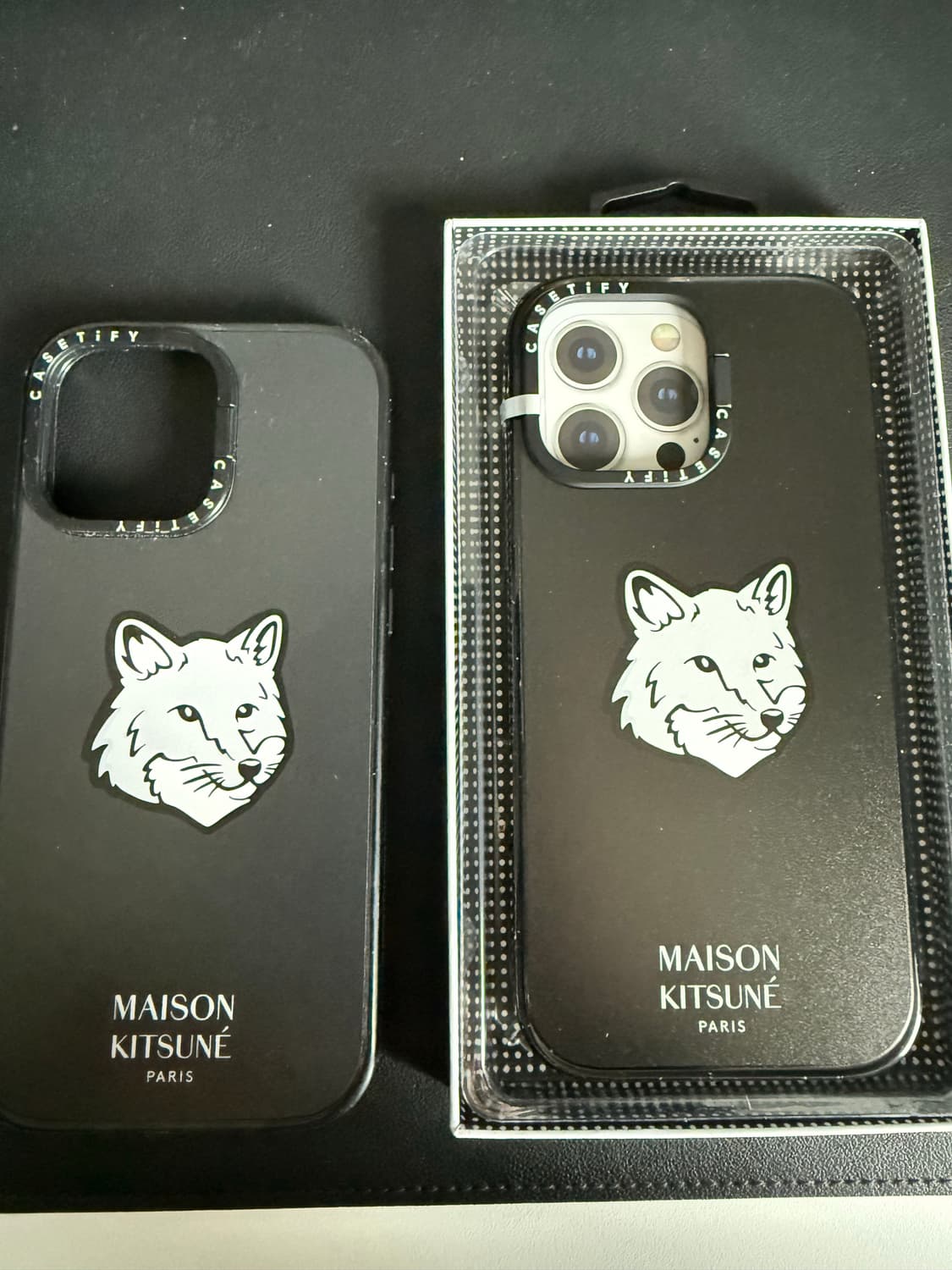 케이스티파이 메종키츠네 아이폰16 Pro Max 케이스 상품이미지5