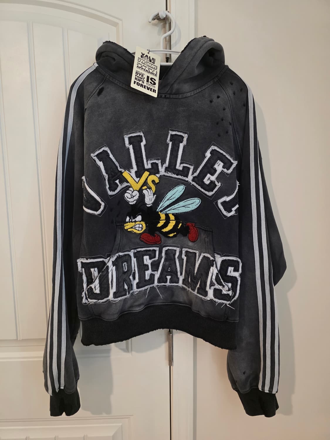 [새상품] Vale Forever 워시드 디스트로이드 후드티  상품이미지4