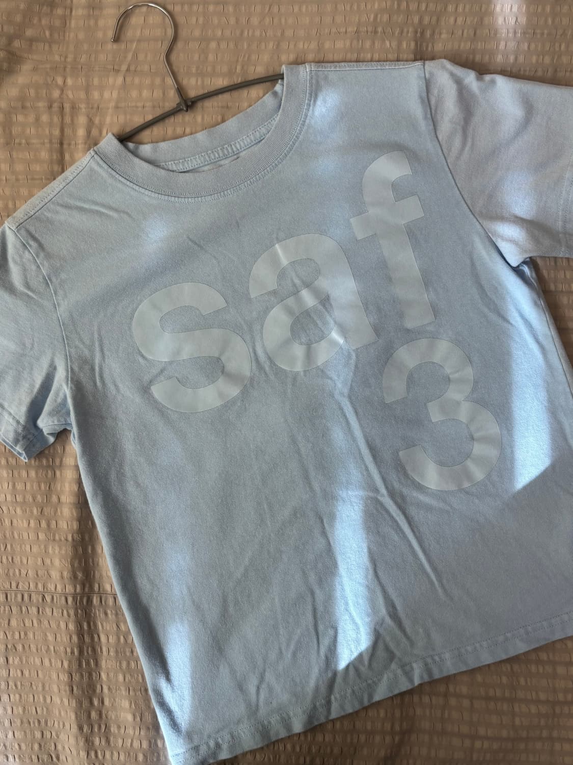 Safarispot 1/2 basic tee sky 2사이즈 상품이미지1