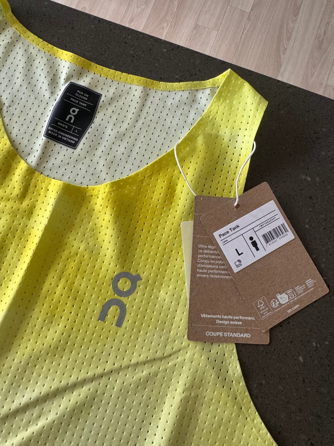 On running Pace tank Line 상품이미지2
