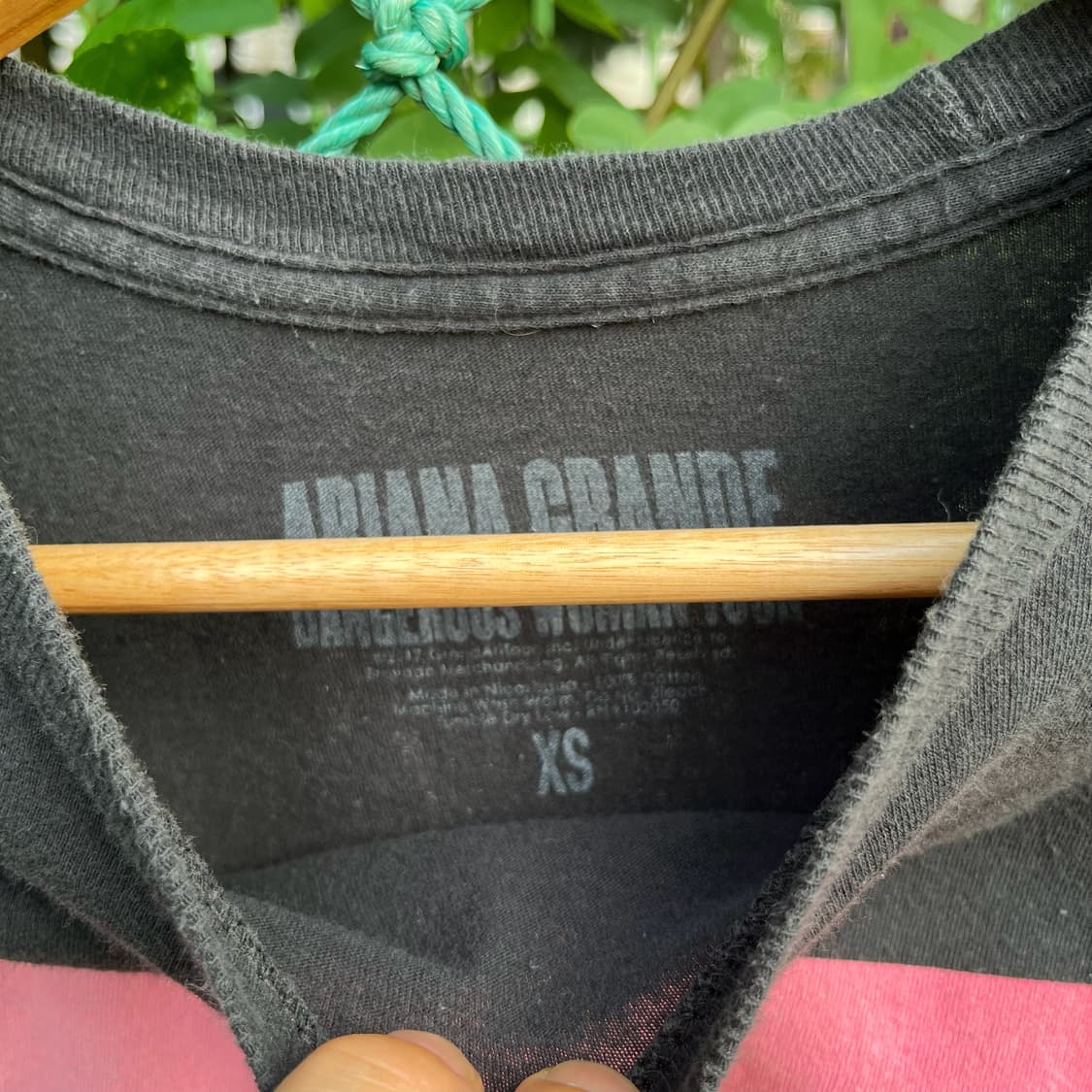 (XS) 아리아나 그란데 우먼 투어 반팔 티셔츠 상품이미지4