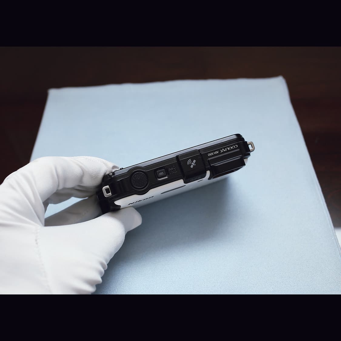 레어<A급>니콘 쿨픽스 aw100 화이트 빈티지 디카 상품이미지3