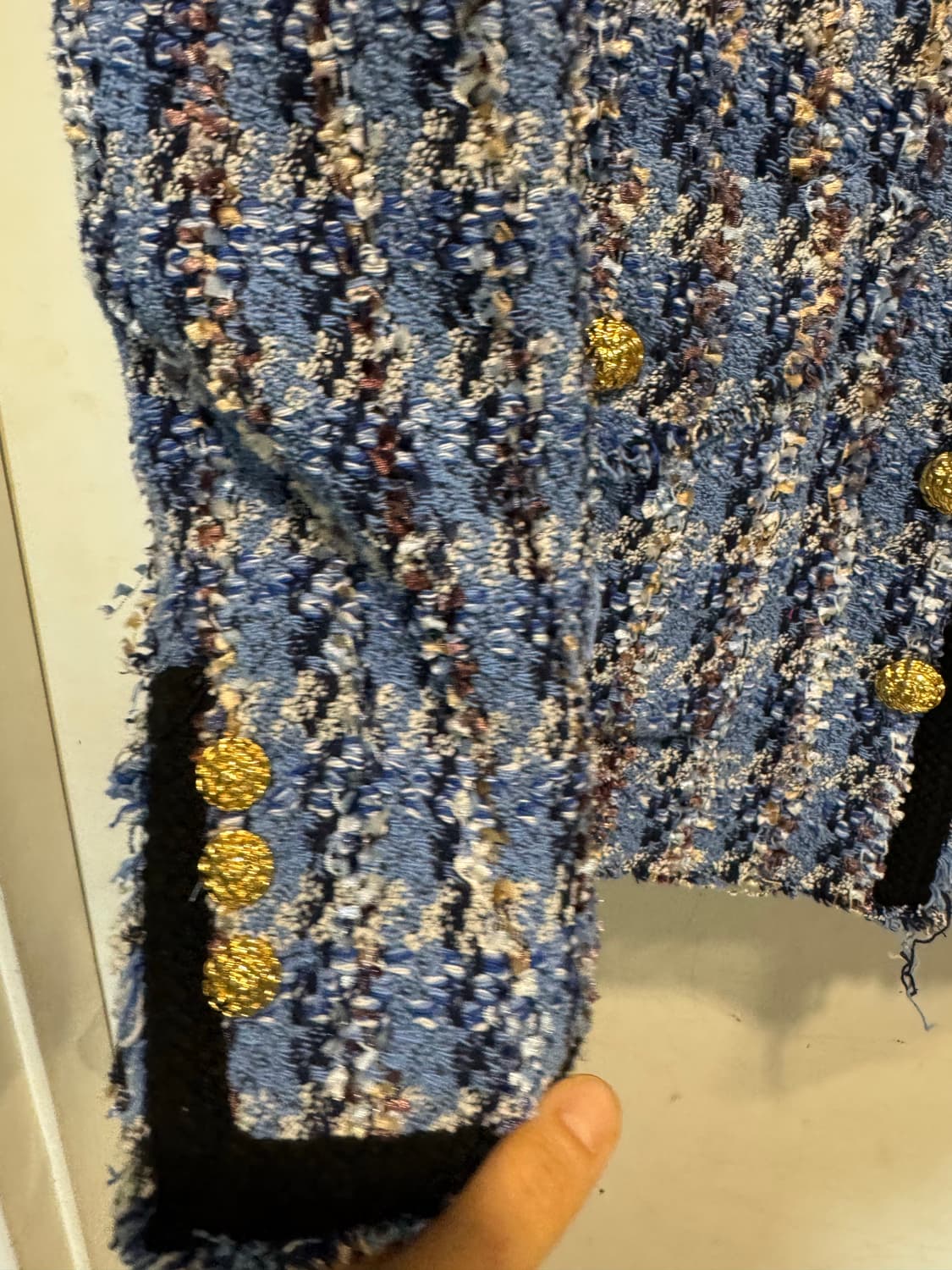 ZARA  자라 트위드 자켓 상품이미지6