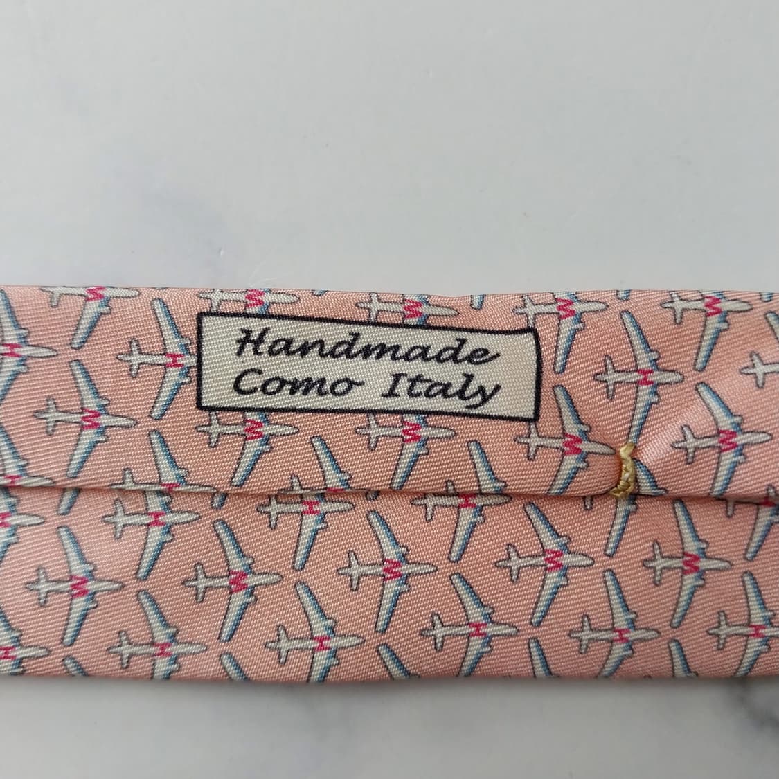 헌팅월드 실크 피치 비행기 모티브 넥타이 8.7cm A+등급 K1258
 상품이미지9