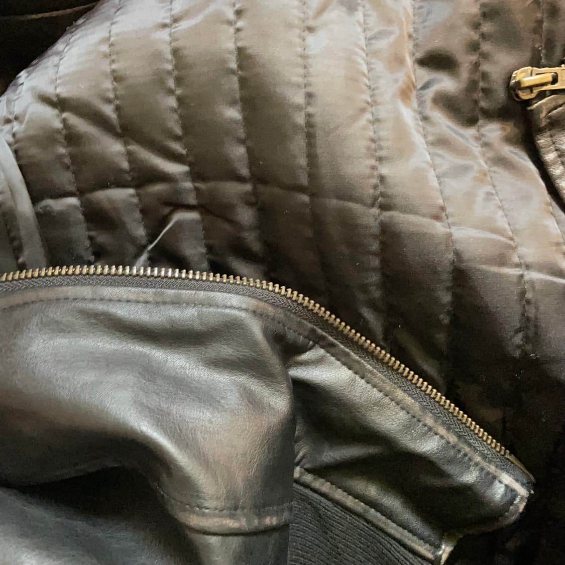 Lafudgestore leather rider jacket 상품이미지3