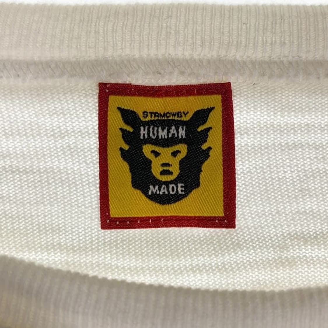 휴먼 메이드 클래식 롱슬리브 티셔츠 화이트 상품이미지6