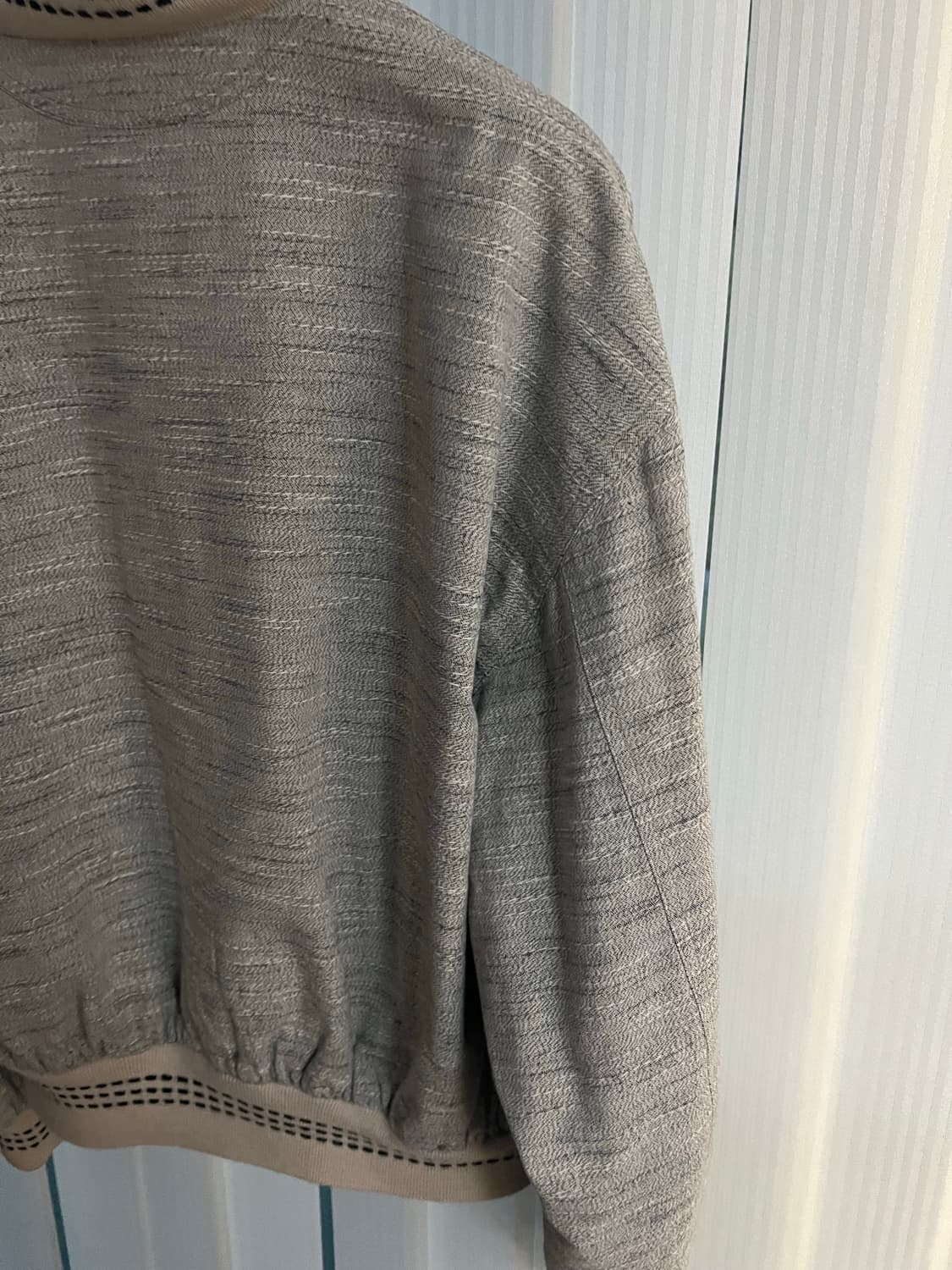 80‘s emporio armani light grey jacket 상품이미지6