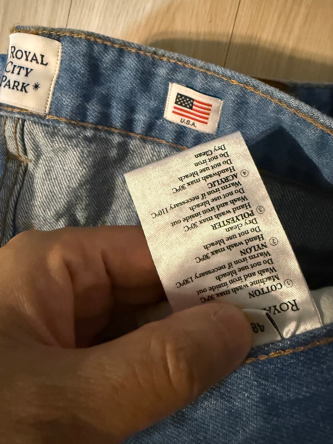 로얄시티파크 RCP Vintage Denim, Blue(Men) 상품이미지8