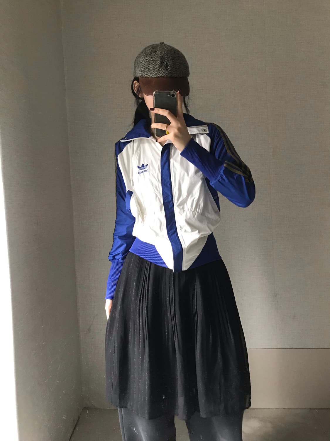 아디다스 00s 흰파카키 바람막이 상품이미지5
