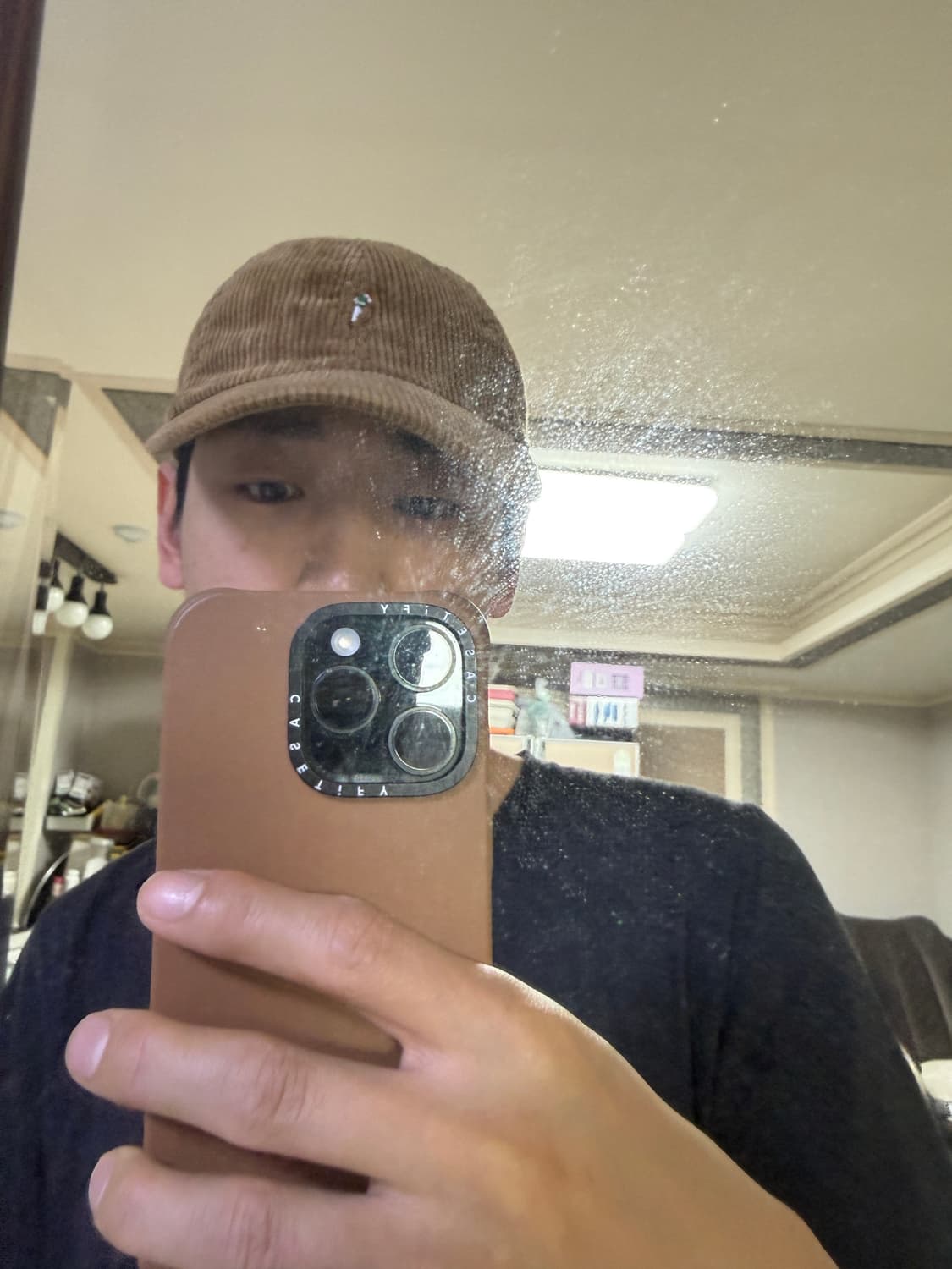 폴로 코듀로이 볼캡 팝니다. 상품이미지3