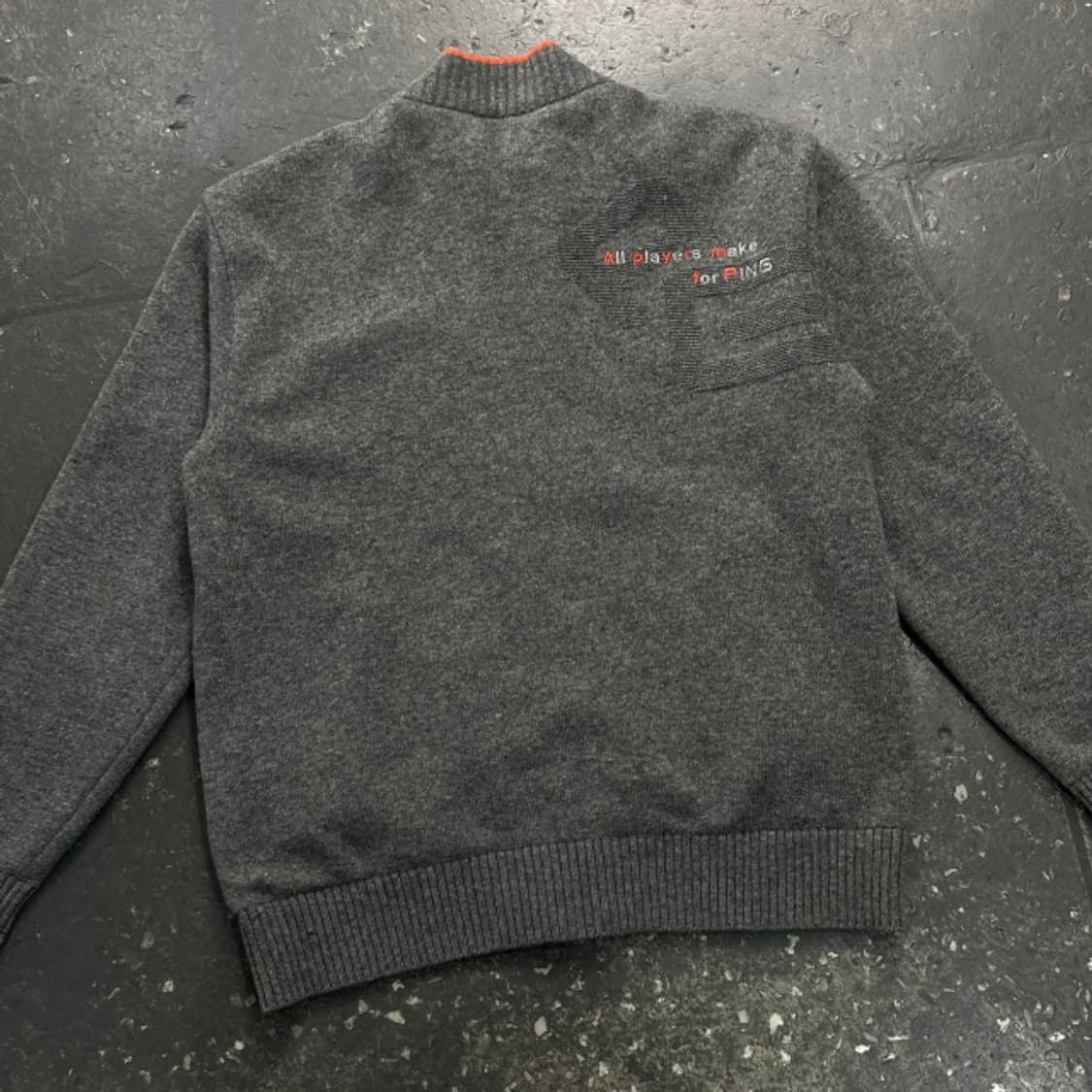 100 핑 방풍 니트집업 상품이미지5