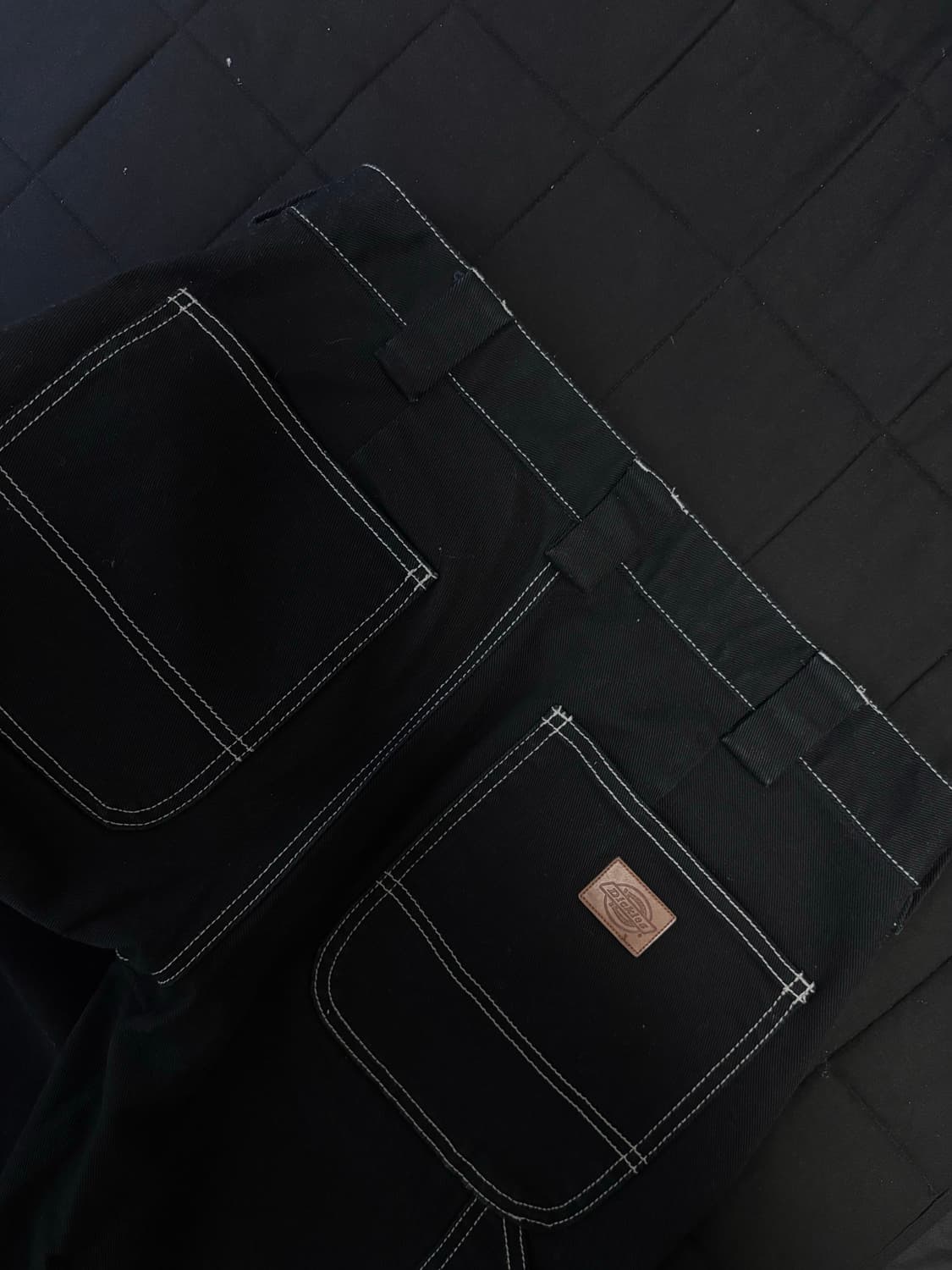 디키즈 카펜터 스티치 팬츠 카고팬츠 블랙 32 상품이미지3