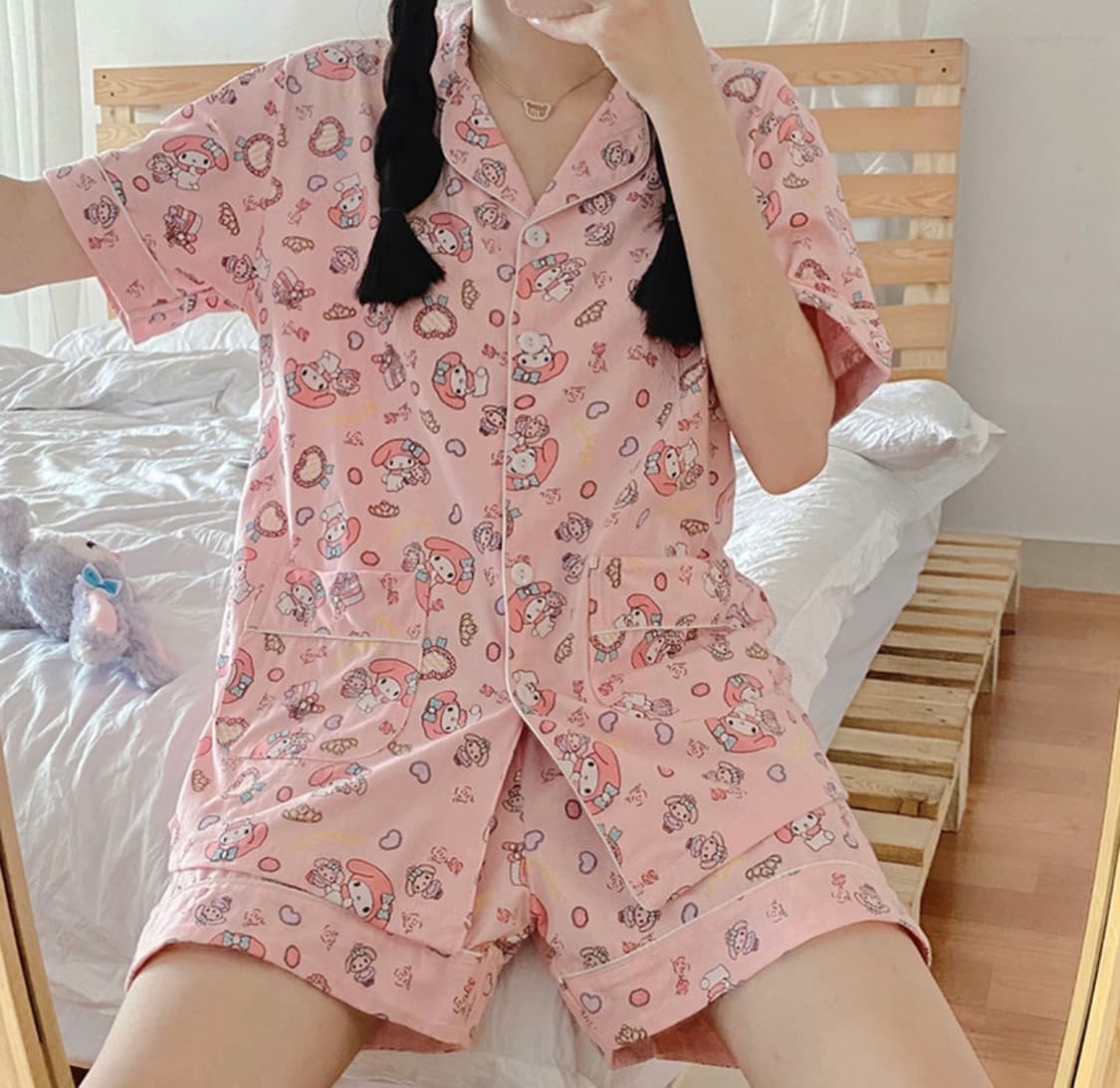 마이멜로디 반팔잠옷 세트 상품이미지1