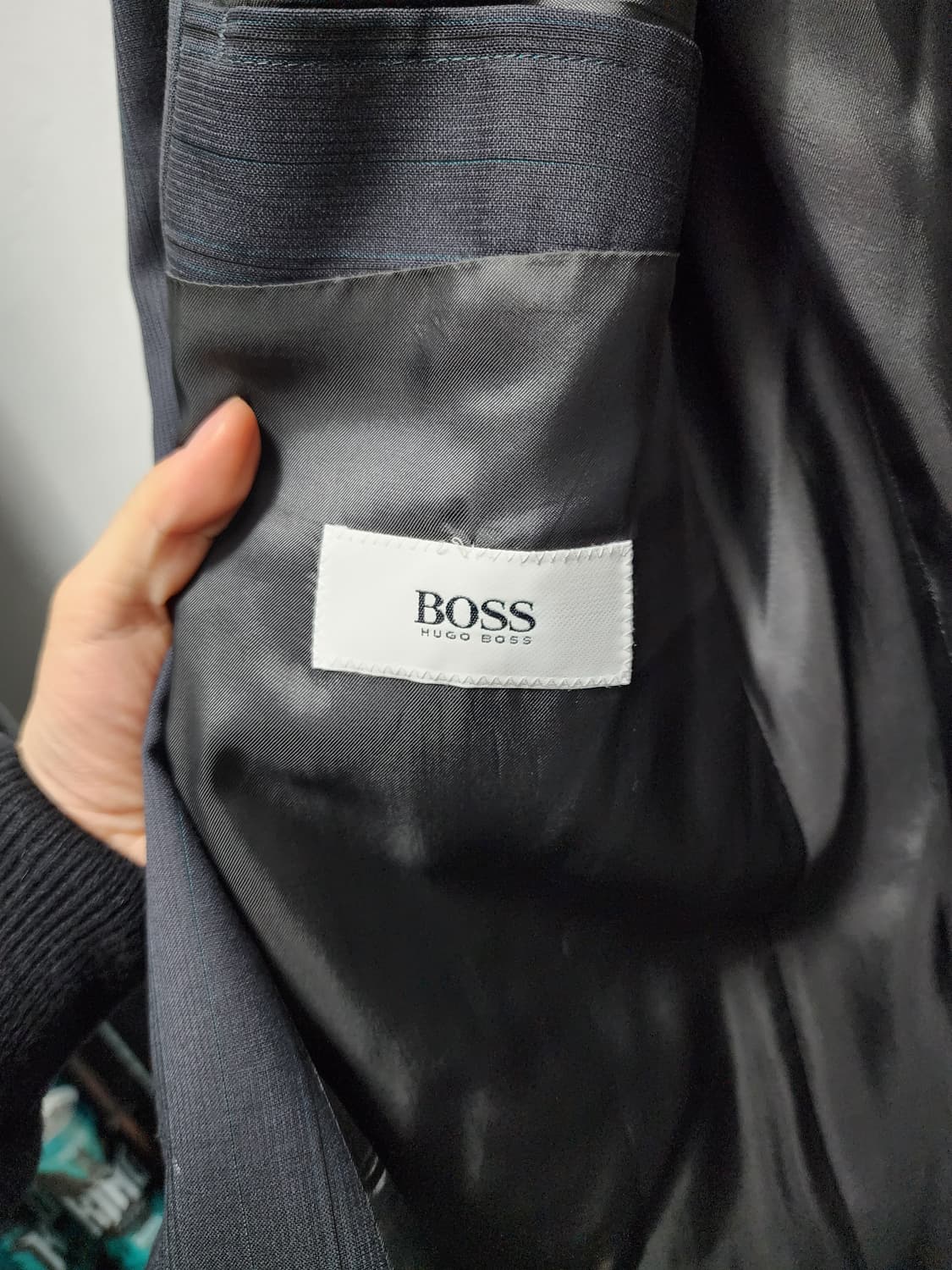 HUGOBOSS 휴고보스 버진울 빈티지 더블 블레이저 상품이미지5