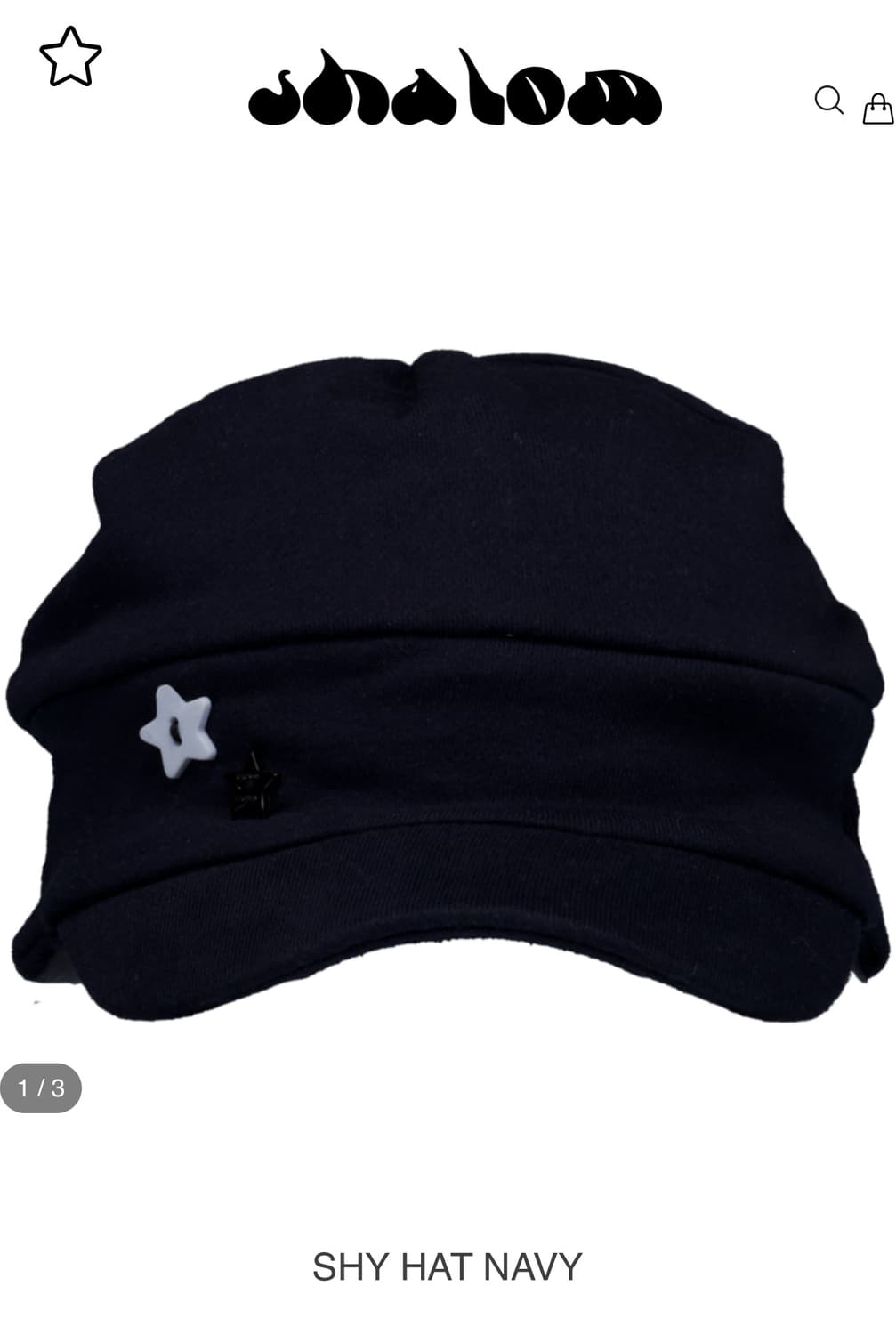 샬롬클럽 샤이햇 네이비 상품이미지1