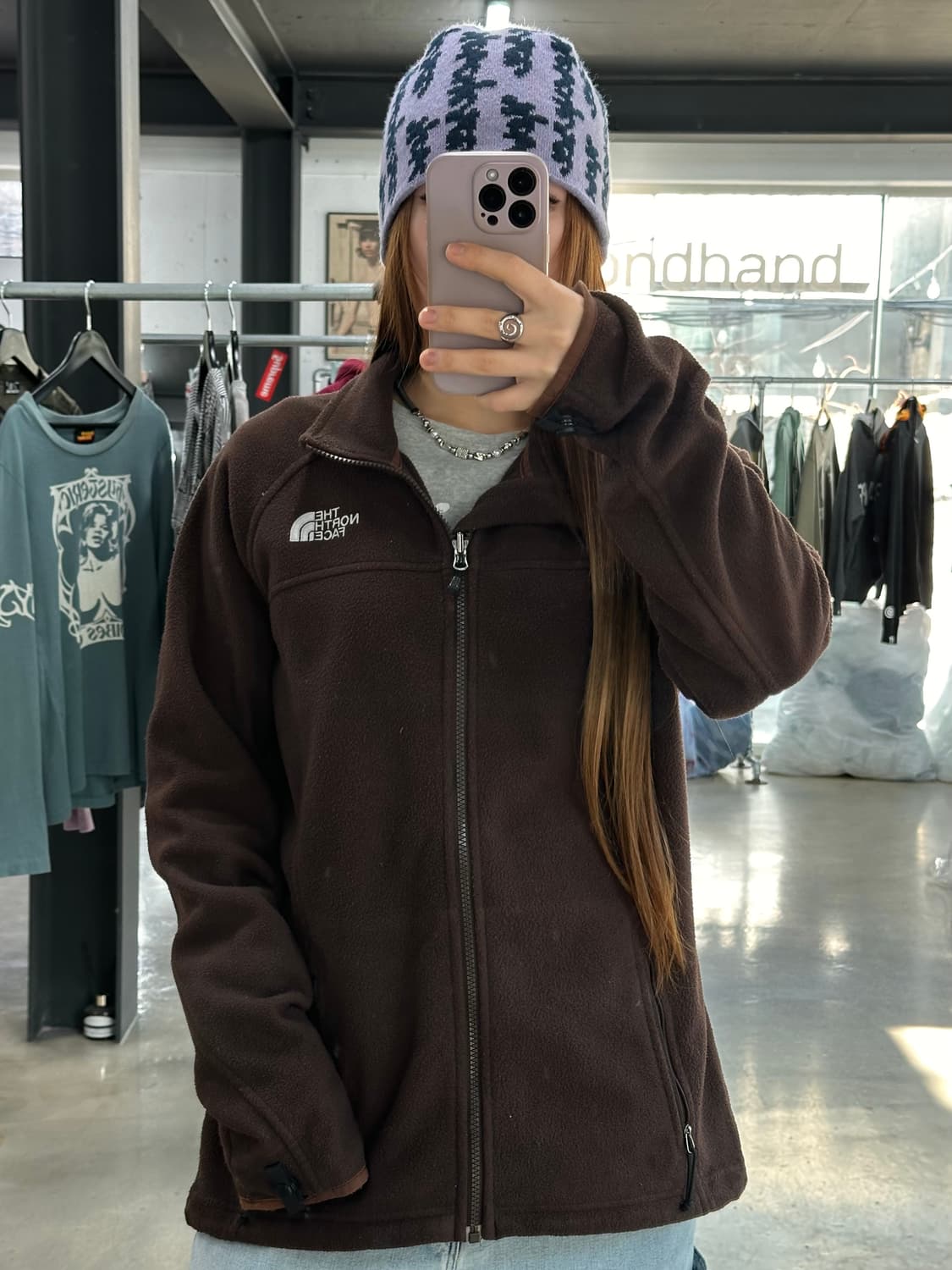 노스페이스 초코 플리스자켓 상품이미지3