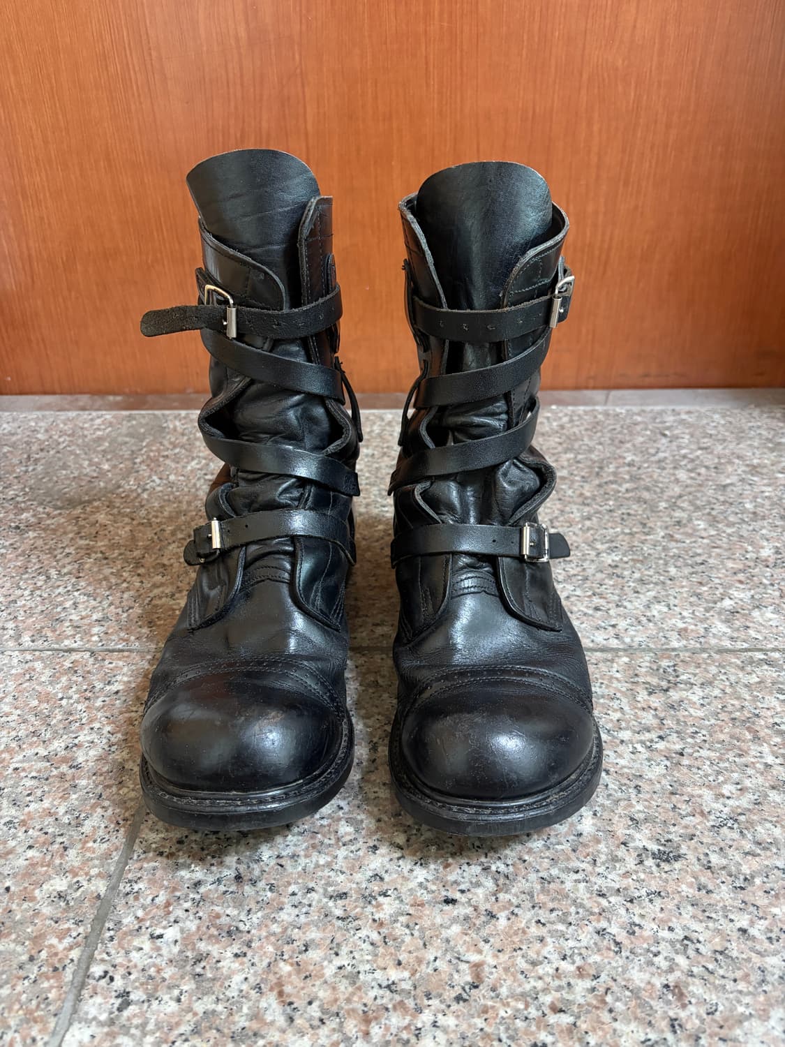 초희귀 80년대 Double H사 Tanker boots 상품이미지3