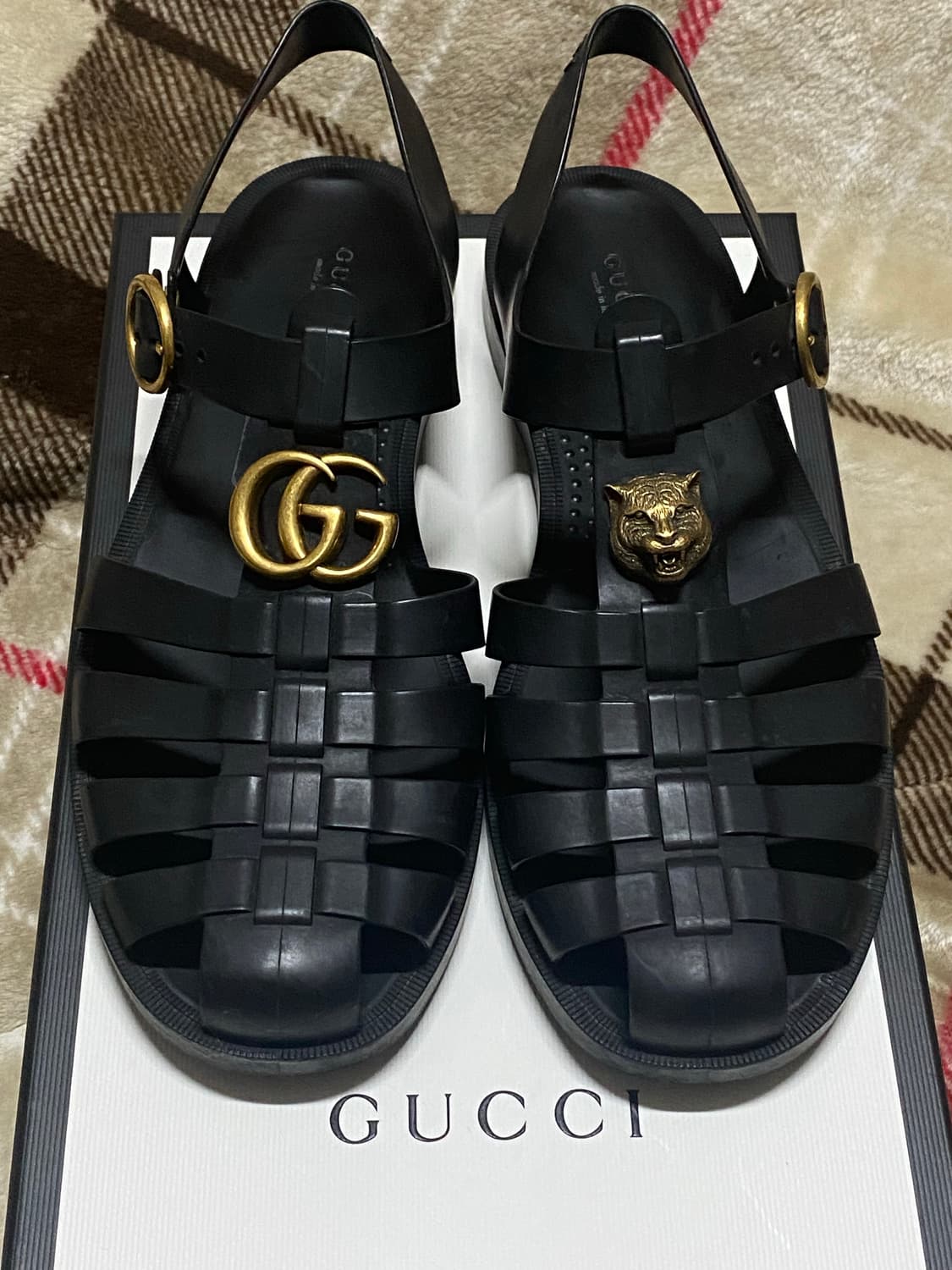 GUCCI 구찌 더블G 남성 샌들 265 상품이미지3