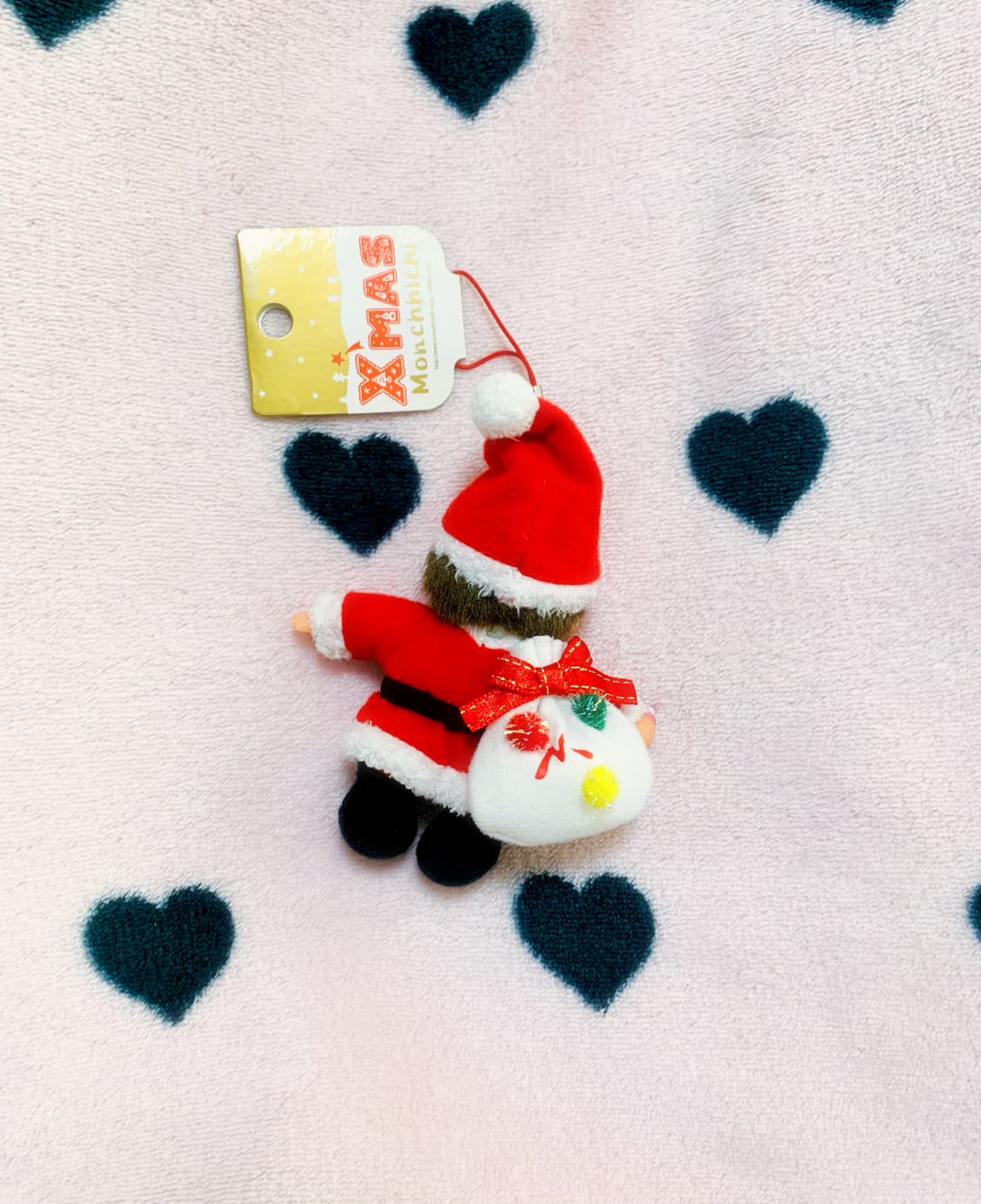 몬치치 크리스마스 산타 인형 키체인 키링 상품이미지3