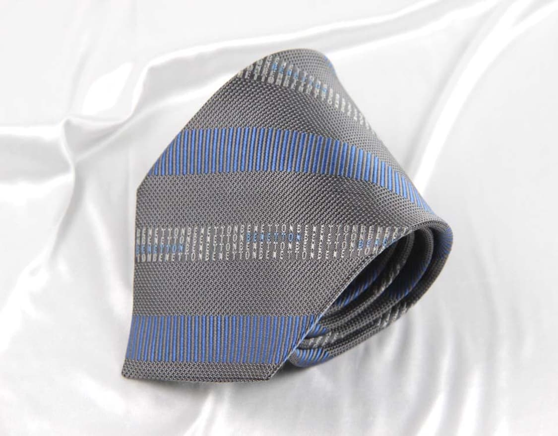 베네통 9.5cm A-등급 남자 명품 넥타이 상품이미지1