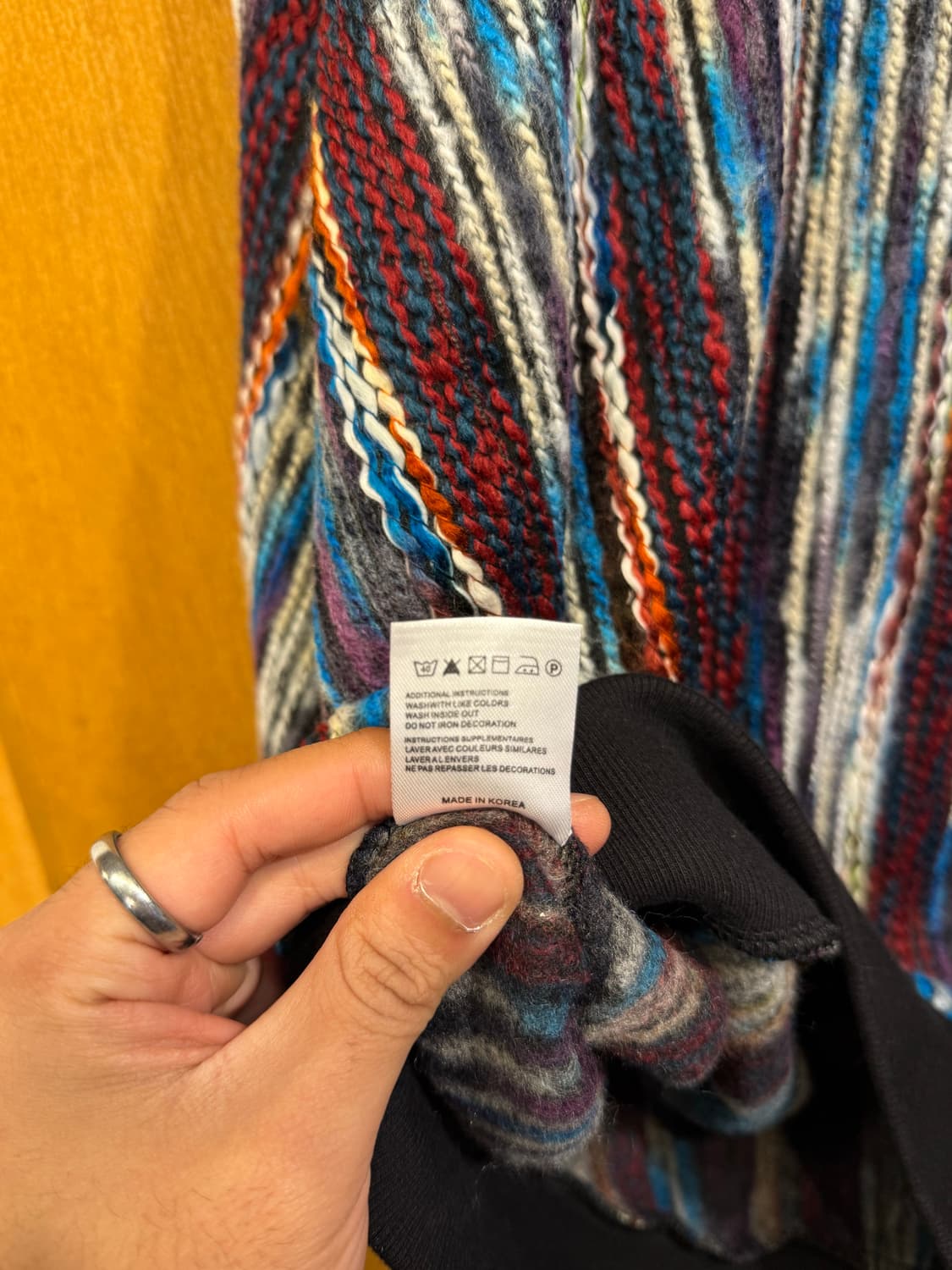 쿠지st 니트 상품이미지3