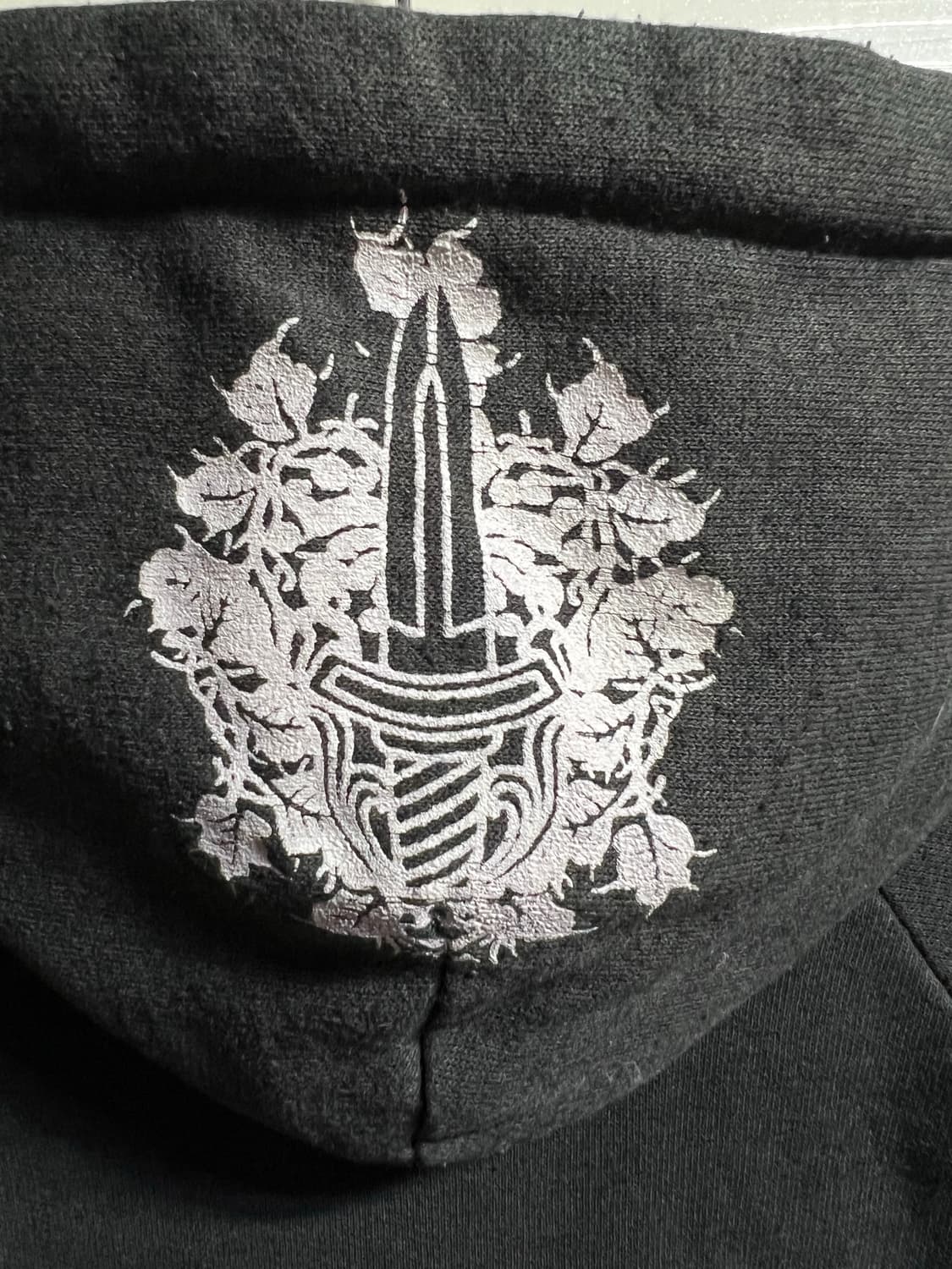 90‘s 크롬하츠 플로랄 홀스슈 후드티 상품이미지9