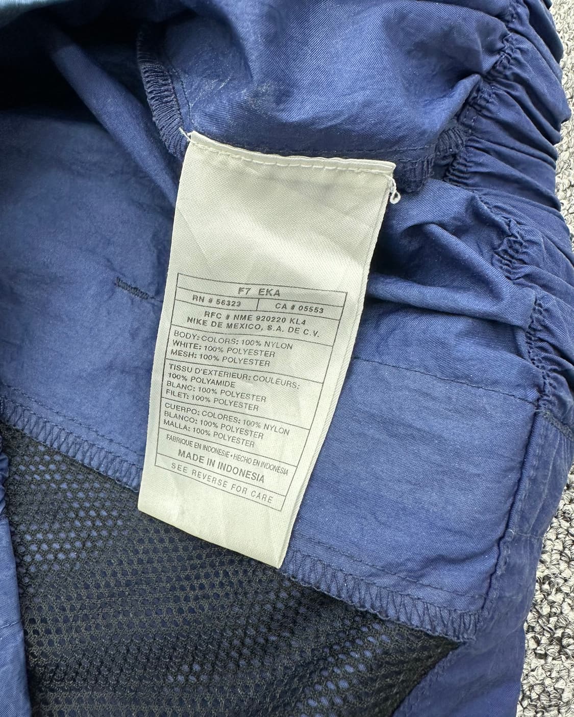 (2XL)90'S 나이키 빅로고 바람막이-M1098 상품이미지6